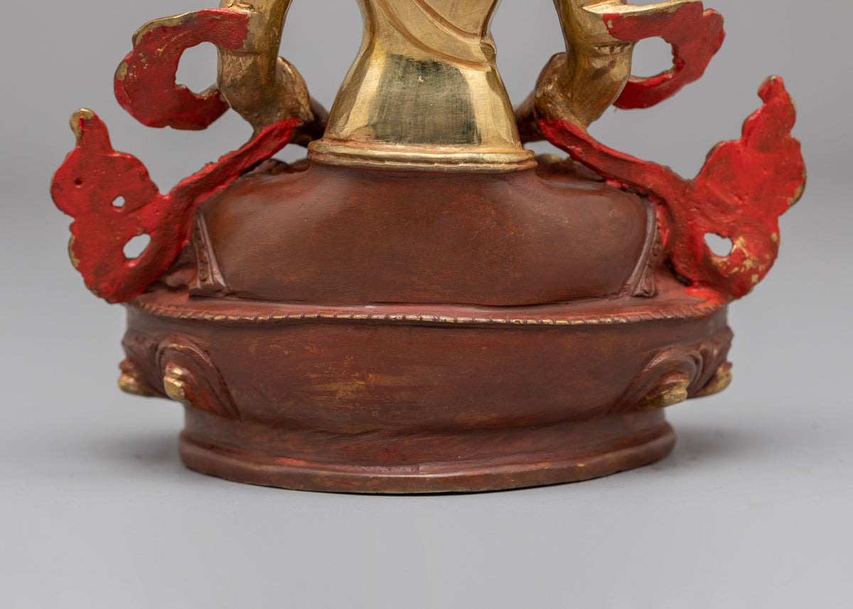 Spiritual Amitayus Sculpture | Divine Deity of Longevity