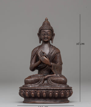 Copper Handcrafted Vairocana Sculpture
