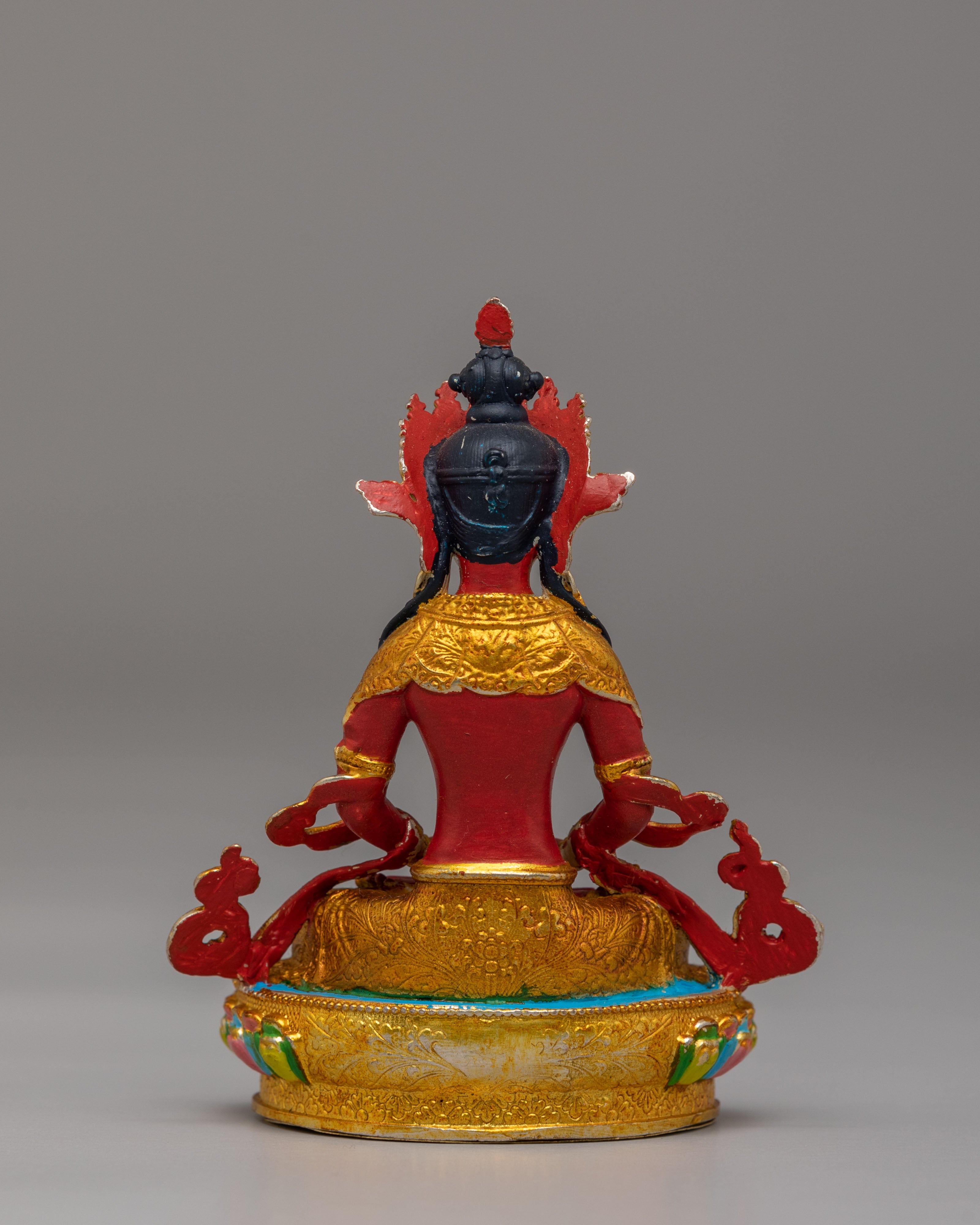 Sacred Altar Amitayus Buddha Statue | Longevity Buddha Sculpture
