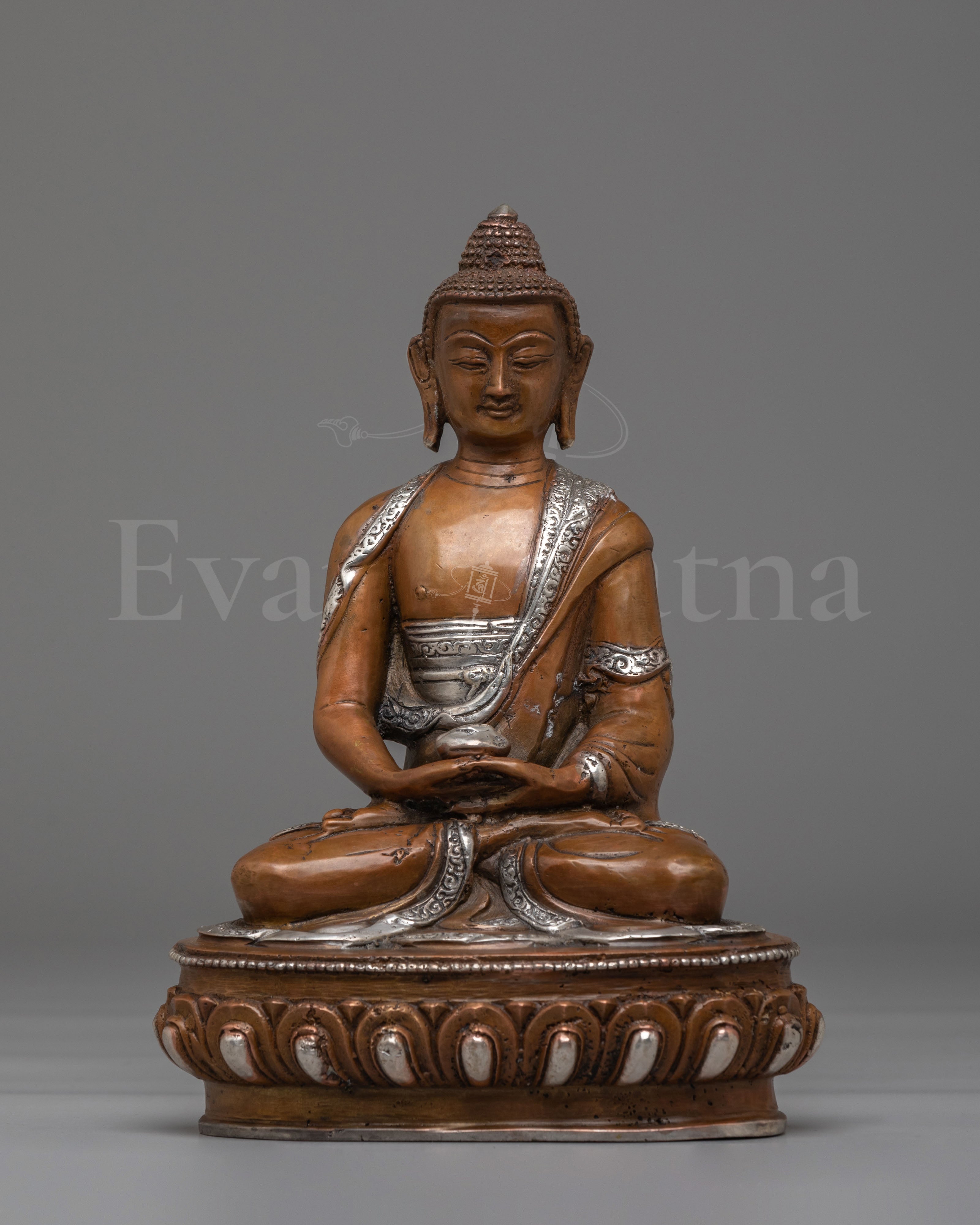 Handmade Amitabha Buddha Altar Statue 
