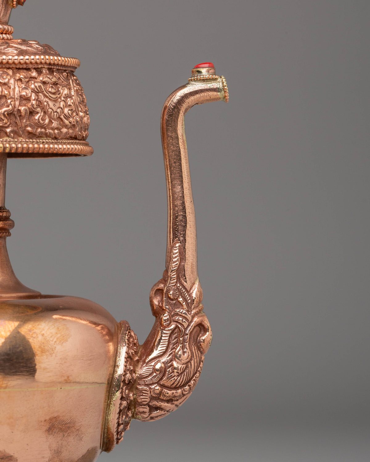 Tibetan Bhumba Offering Vessel | A Sacred Ritual Object for Spiritual Ceremonies