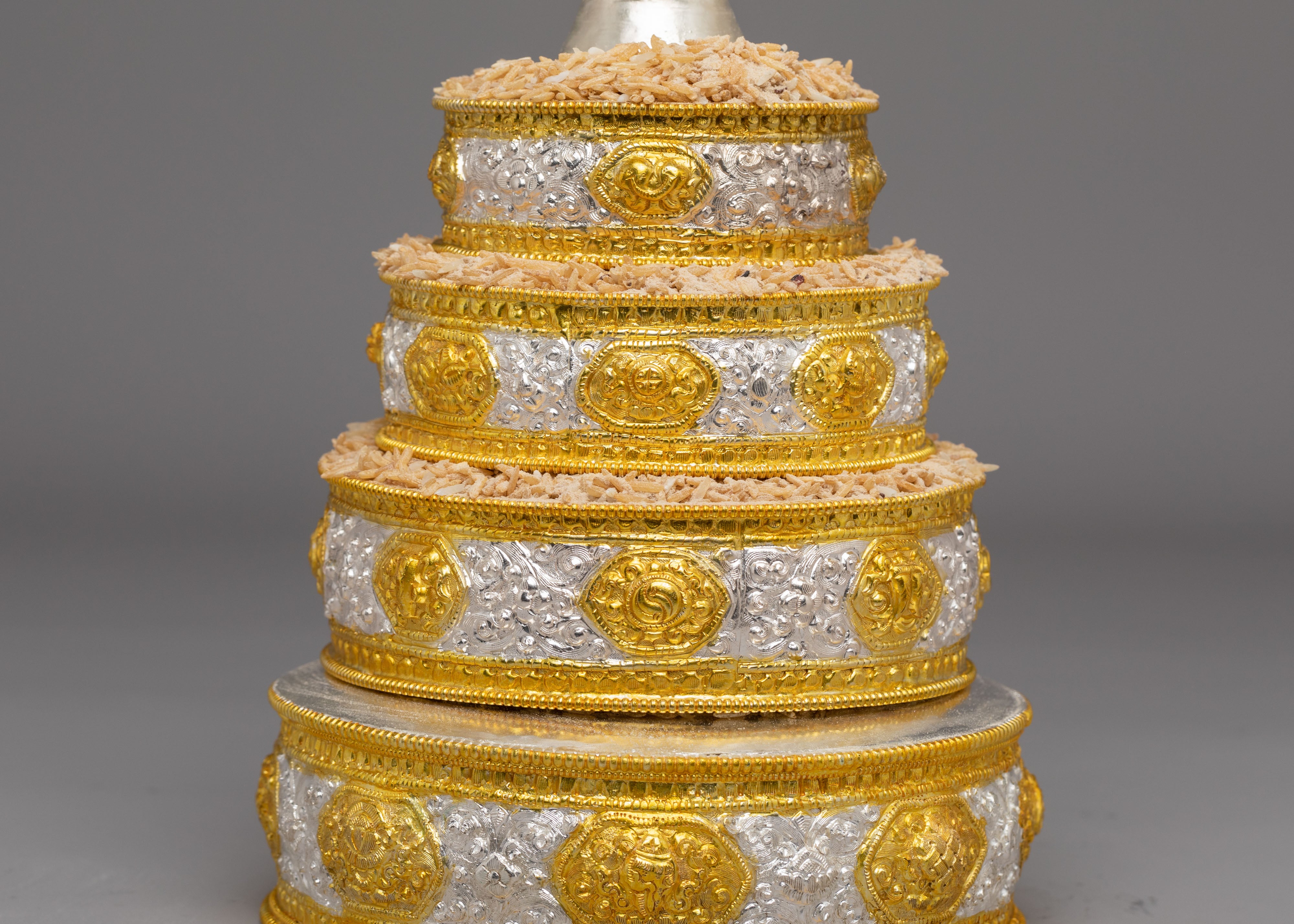 Spiritual Altar Buddhist Mandala Offering | Symbolizing Spiritual Purity
