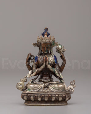 Divine Chenrezig Bodhisattva Statue 
