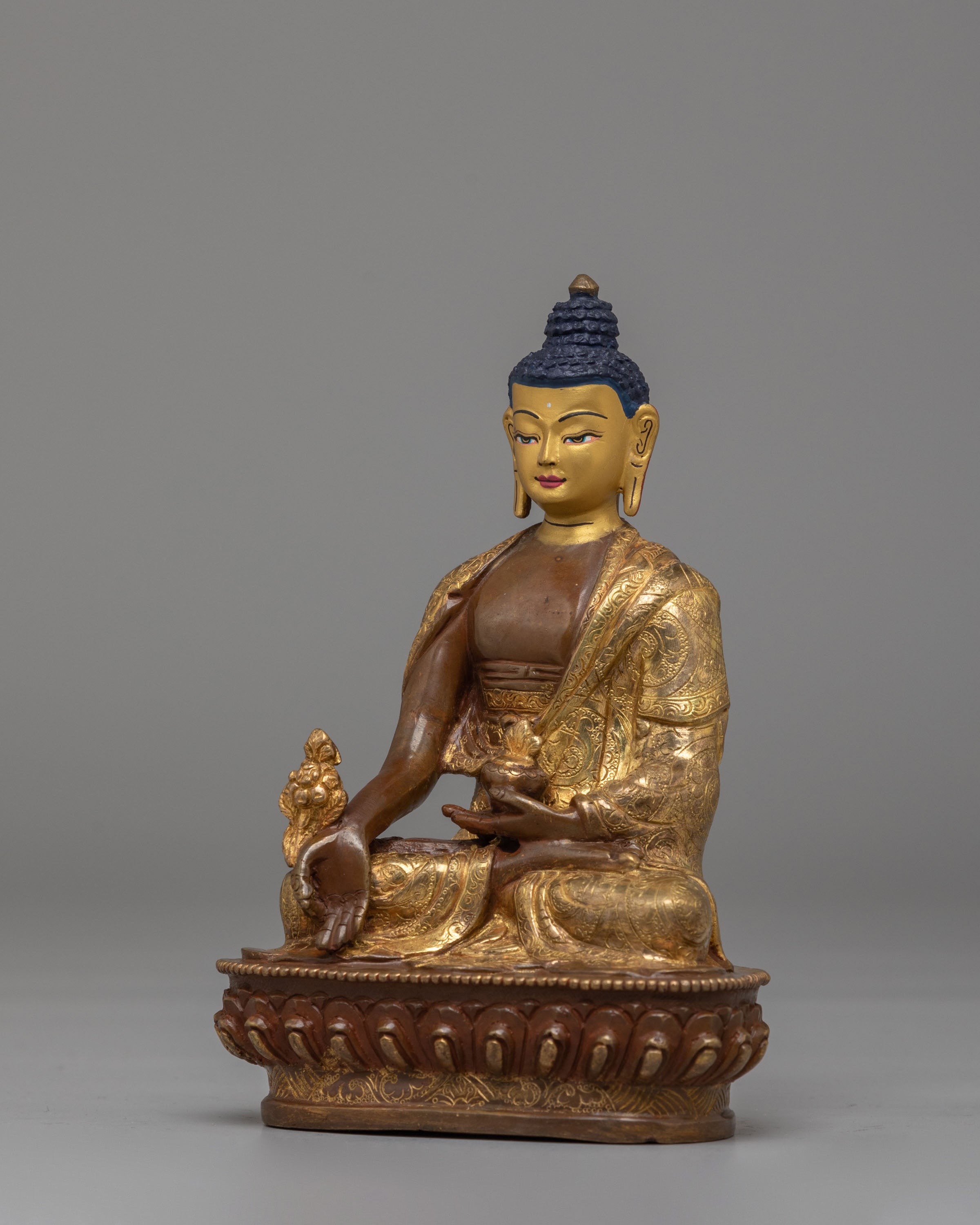 Traditional Medicine Buddha Statue | Tibetan Healing Buddha