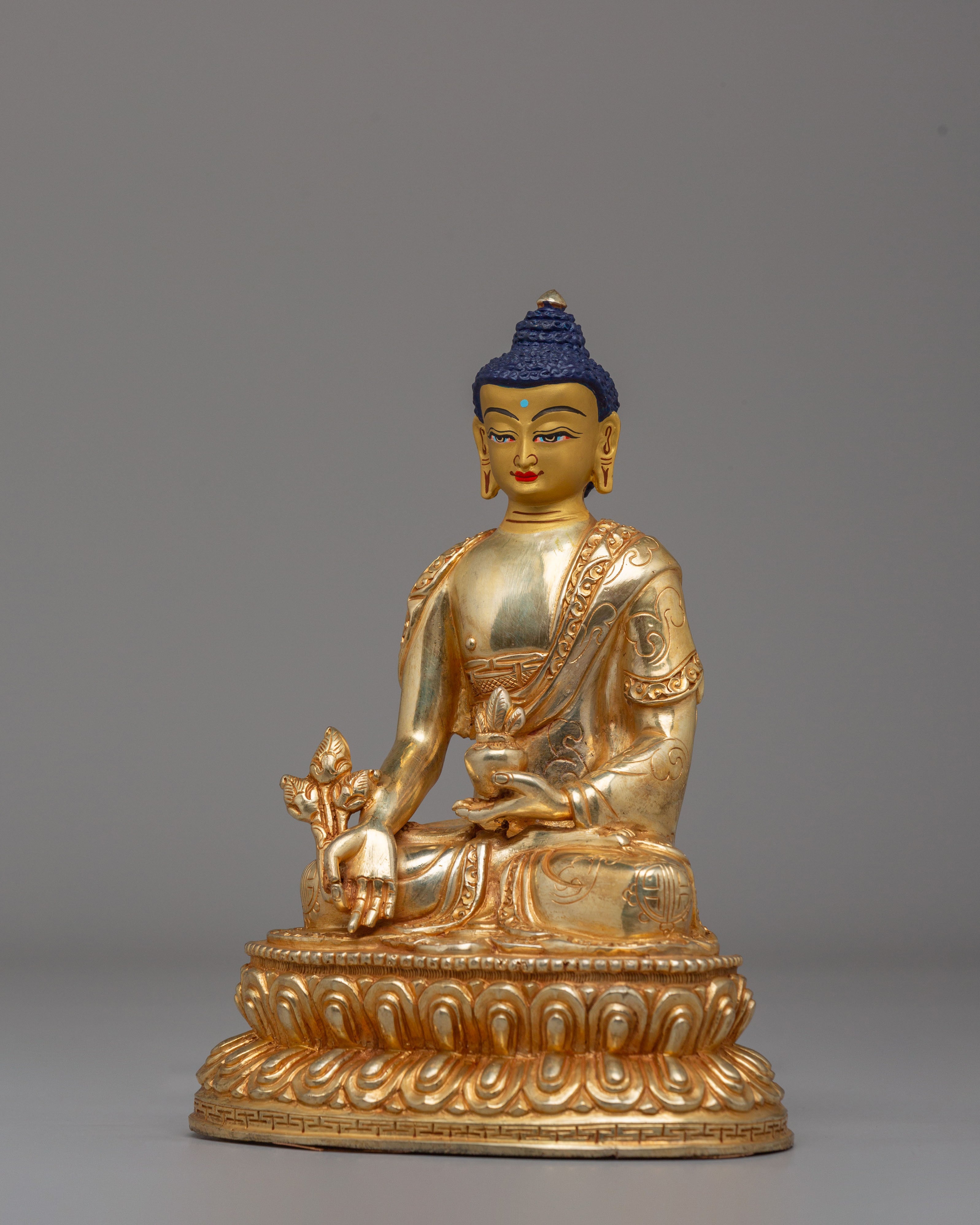 Medicine Buddha Statue for Inner Peace | Bhaisajyaguru Buddhist Sculpture