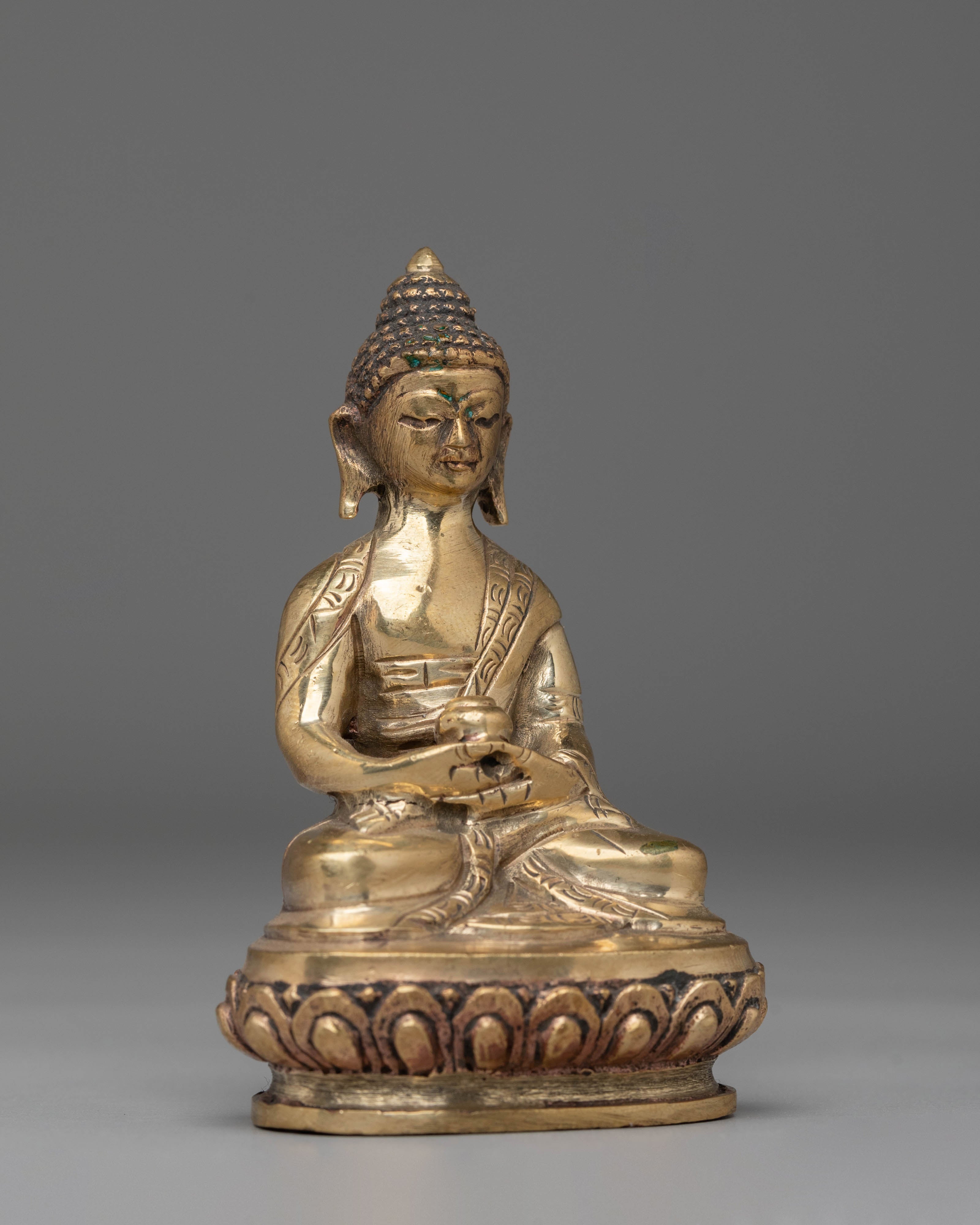 Handcrafted Five-Buddha Set Statue | Spiritual Enlightenment Decor