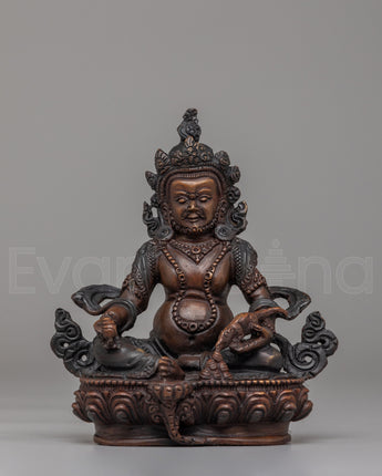 Dzambhala Wealth Protector Deity Statue