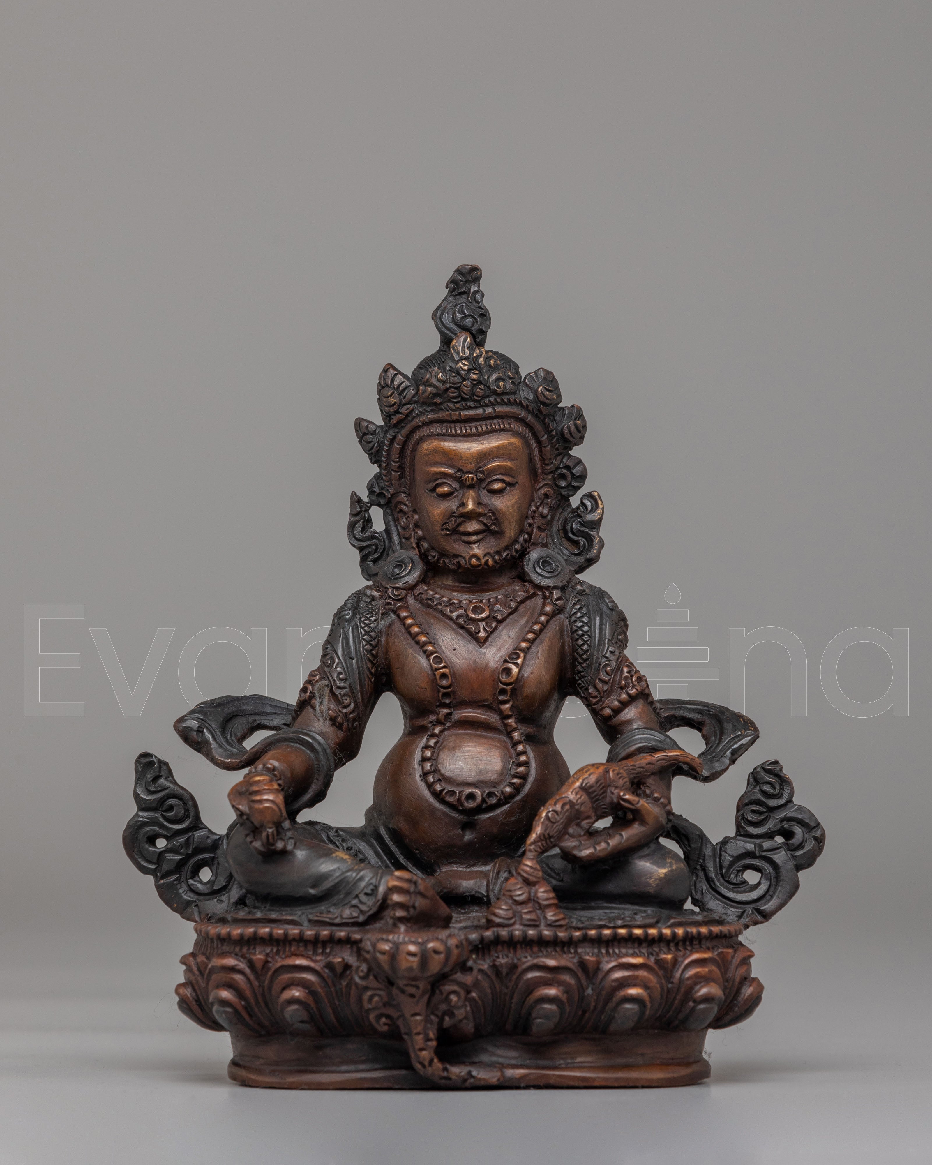 Dzambhala Wealth Protector Deity Statue