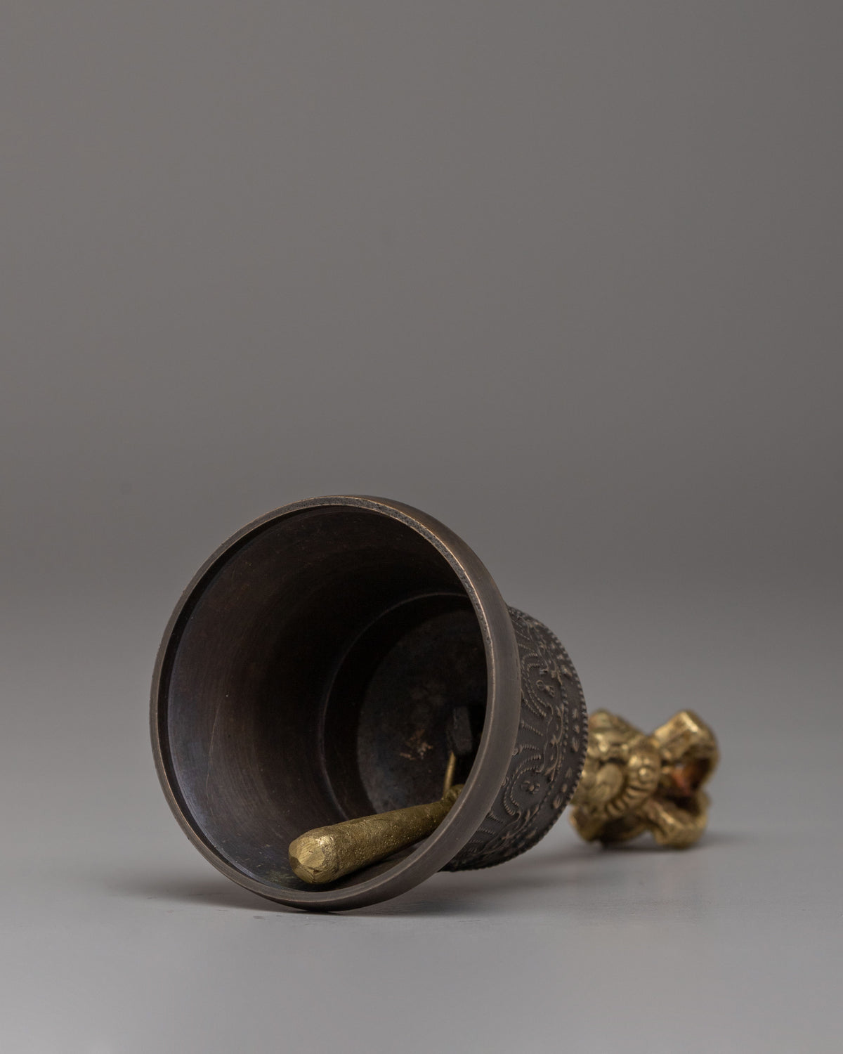 Sacred Vajra and Bell Set | Tibetan Ritual Tools