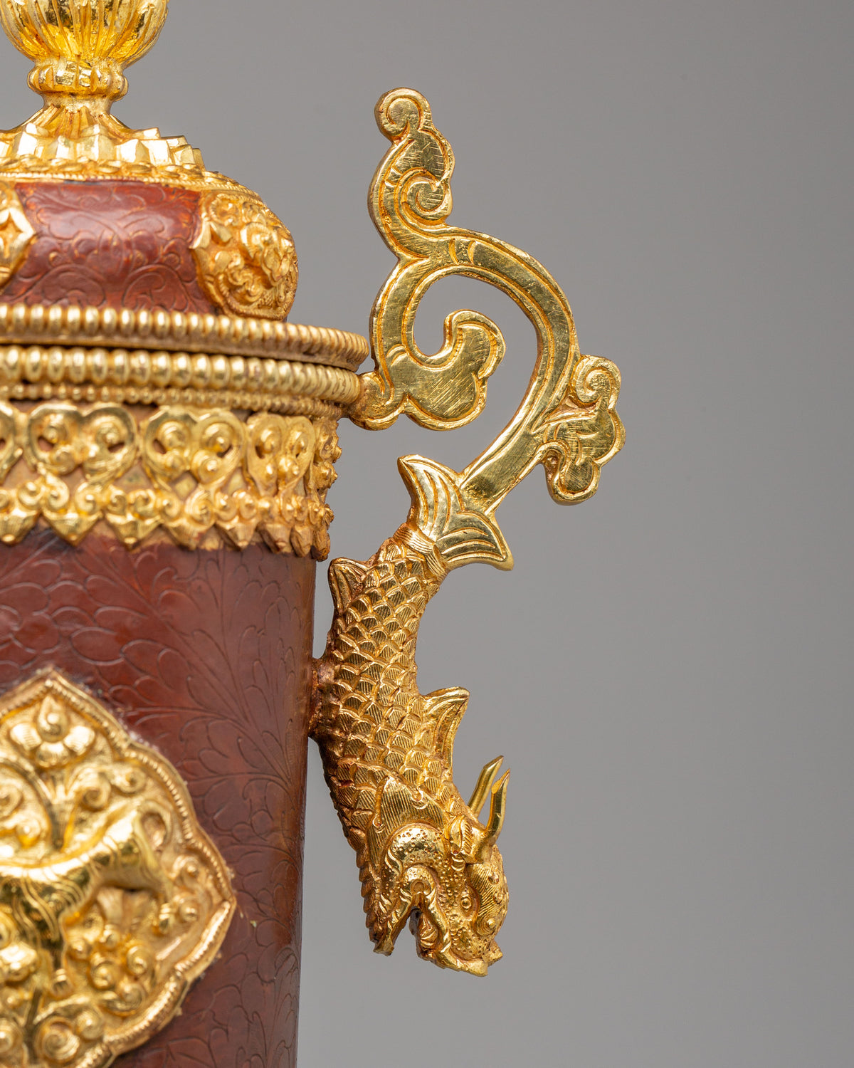 Traditional Tibetan Incense Holder | Handcrafted Ritual Tool