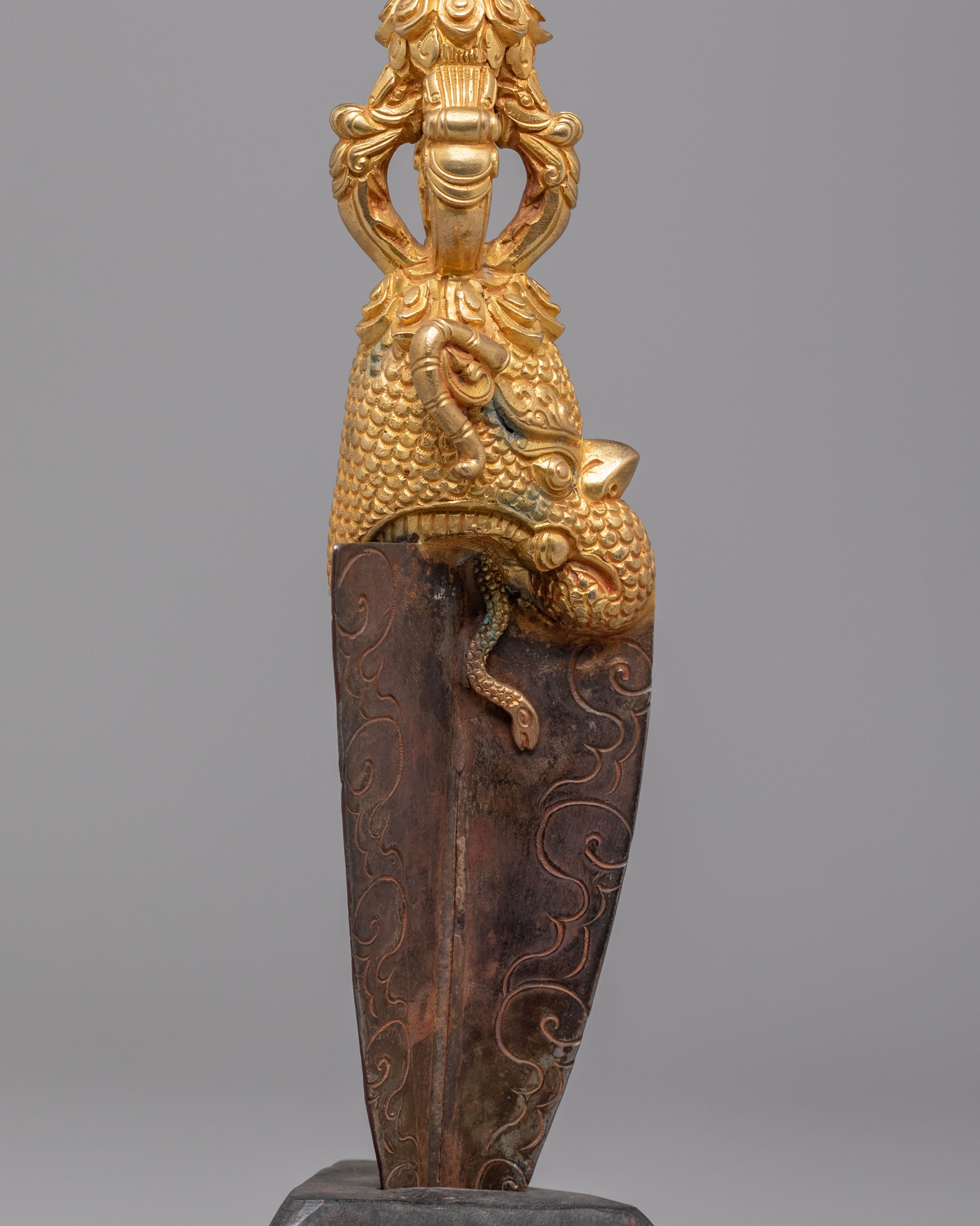 Buddhist Altar Phurba | Sacred Ritual Dagger for Spiritual Ceremonies