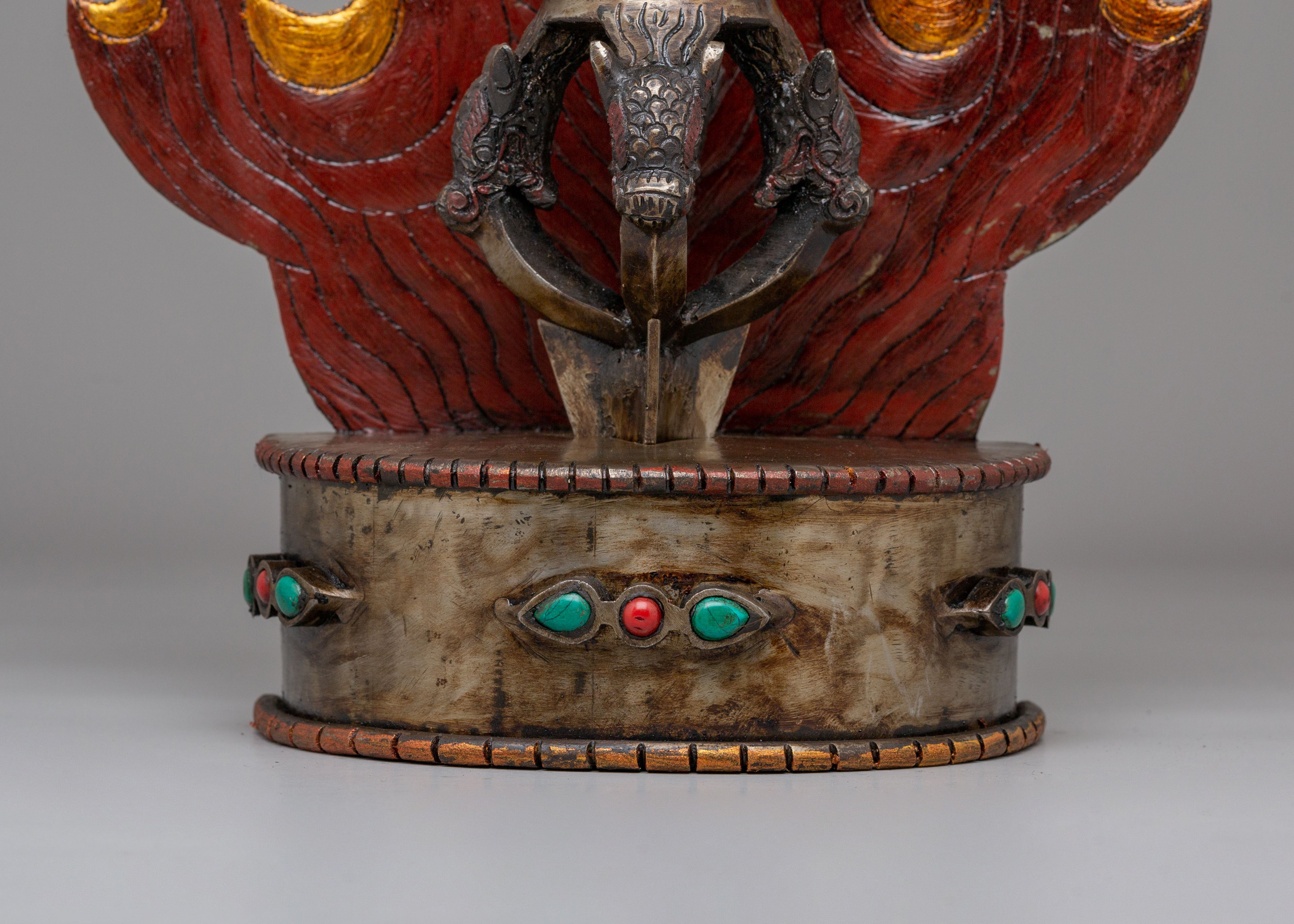 Handmade Vajra With Stand | Symbol Of Spiritual Strength