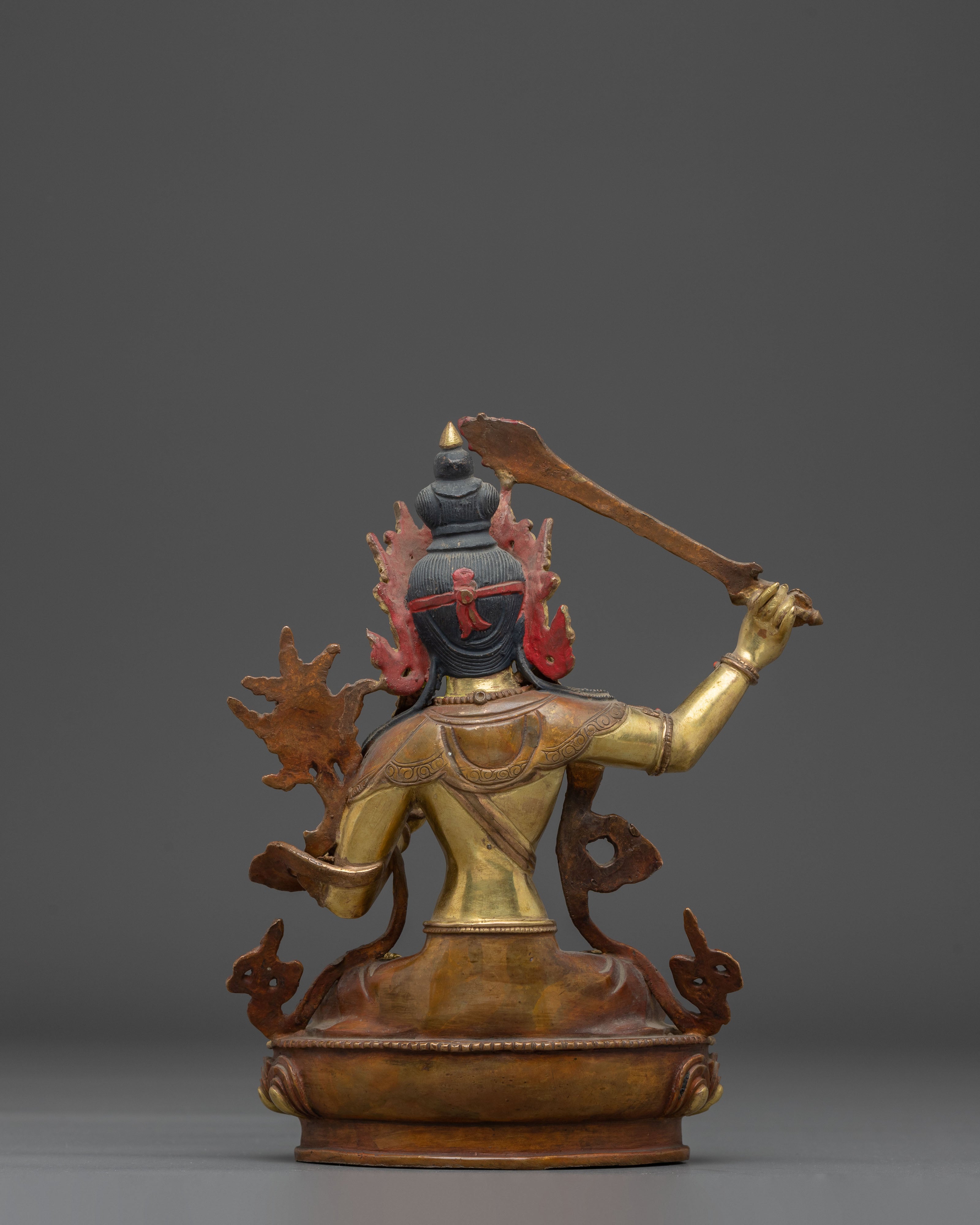 Manjushri With Flaming Sword Statue | A Symbol of Wisdom