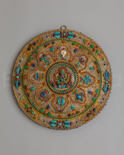 Sacred Chenrezig Mandala Wall Hanging
