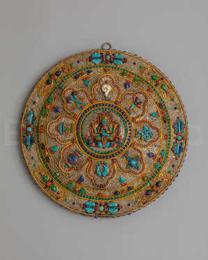 Sacred Chenrezig Mandala Wall Hanging