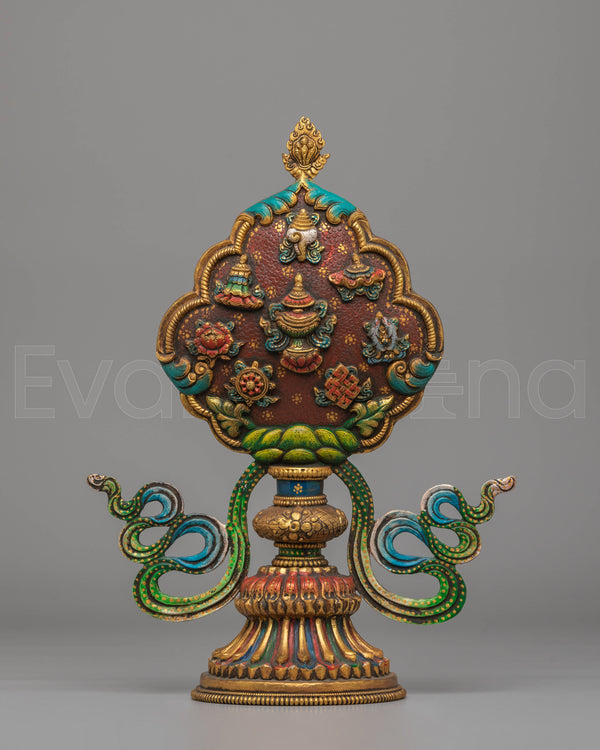 Handmade Buddhist Auspicious Symbols | Sacred Tibetan Artwork