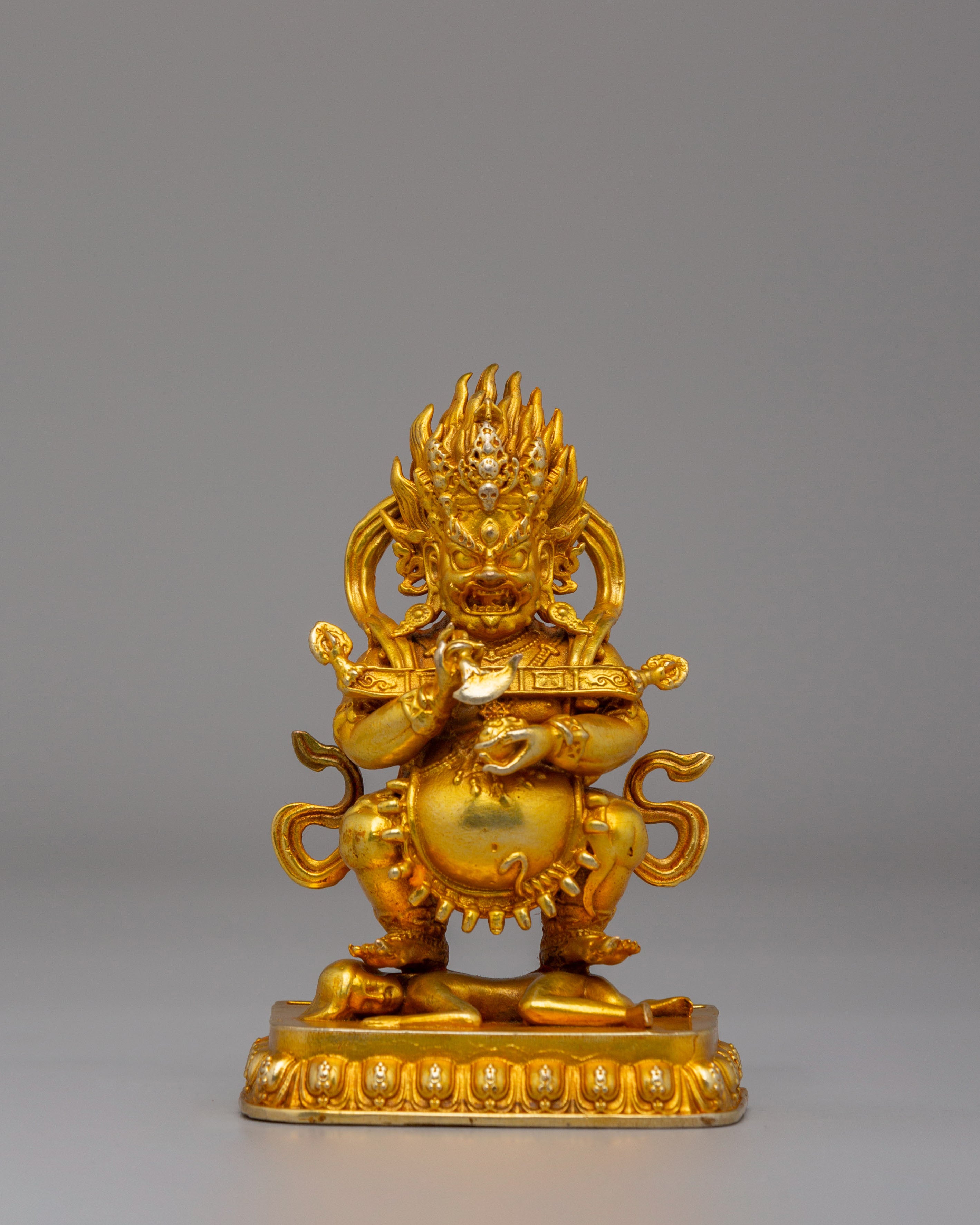 Buddhist Sakya Mahakala Deity Statue | Symbolizing Power & Protection