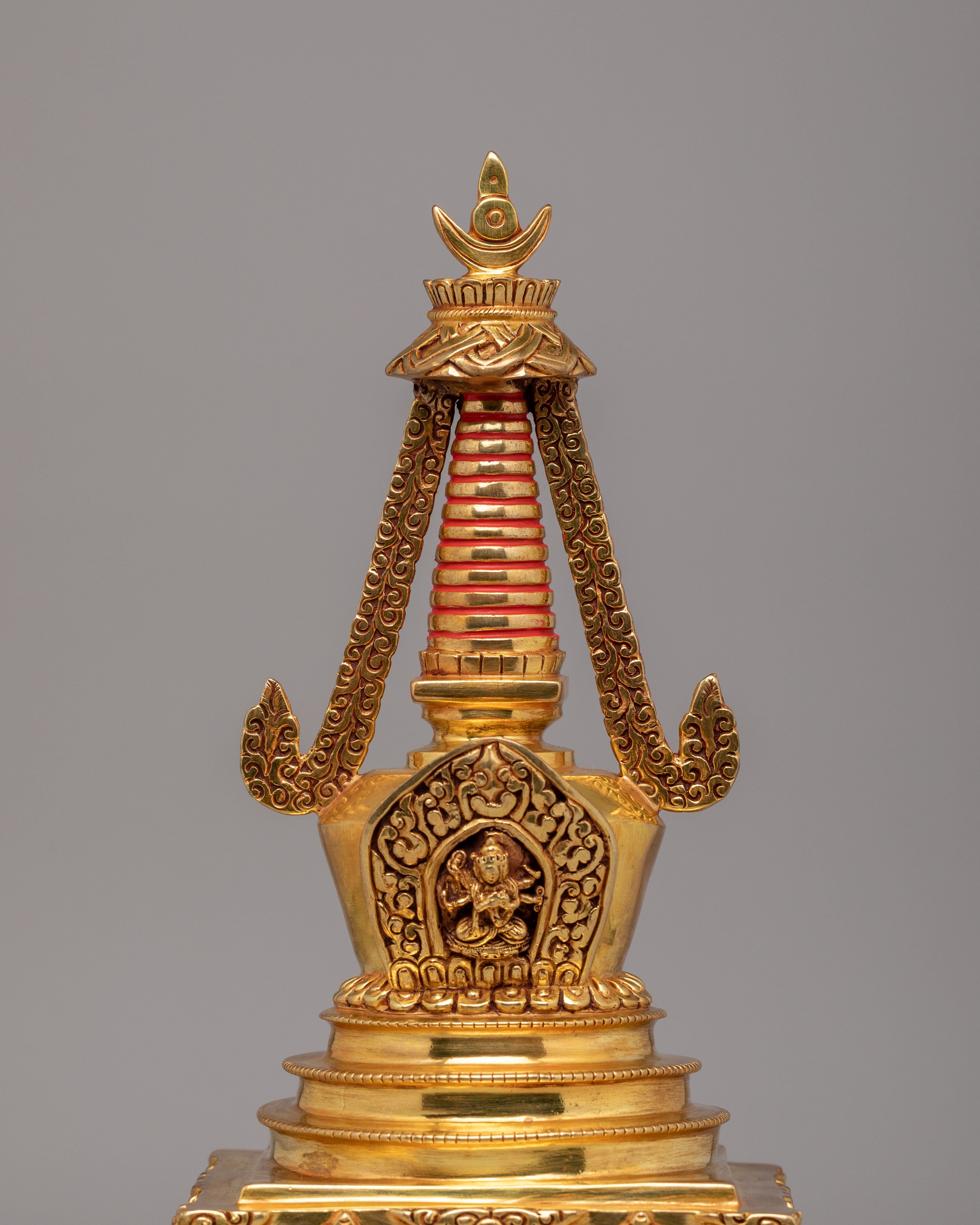 Tibetan Namgyalma Shrine Stupa | Meditation Altar Decor