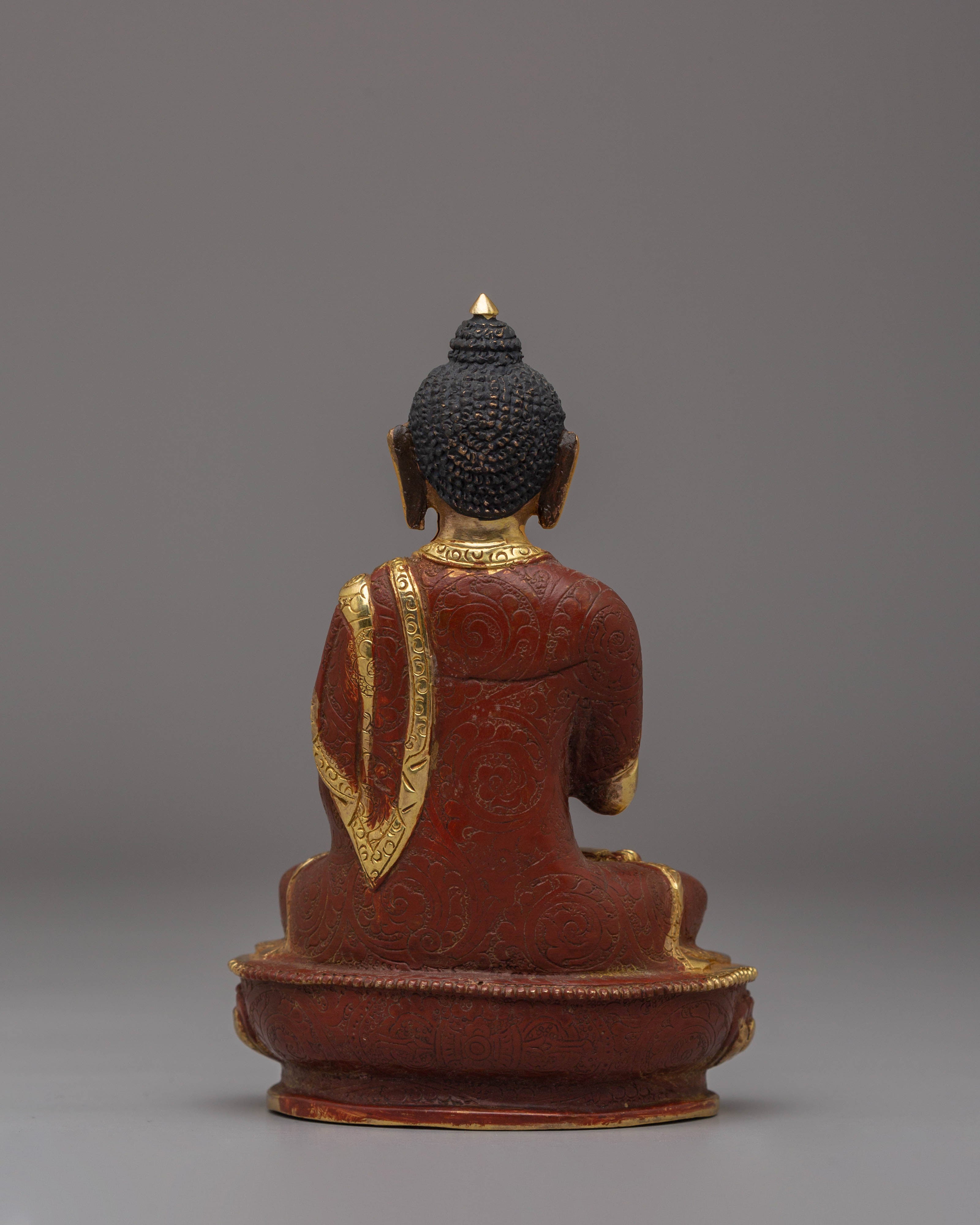 Handcrafted Vairocana Copper Sculpture | Statue for Altar and Meditation