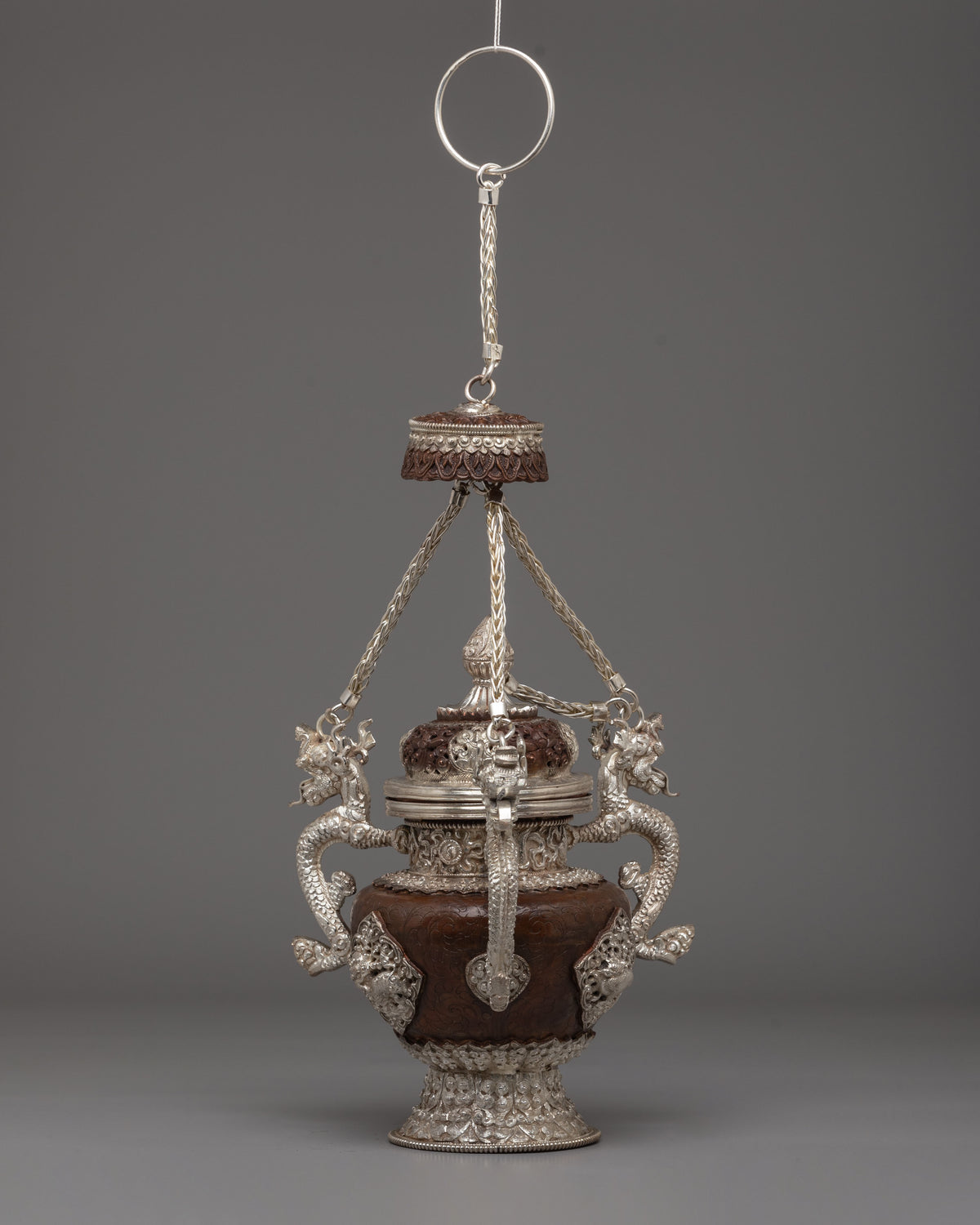 Tibetan Sacred Ritual Incense Burner | Spiritual Altar Decor