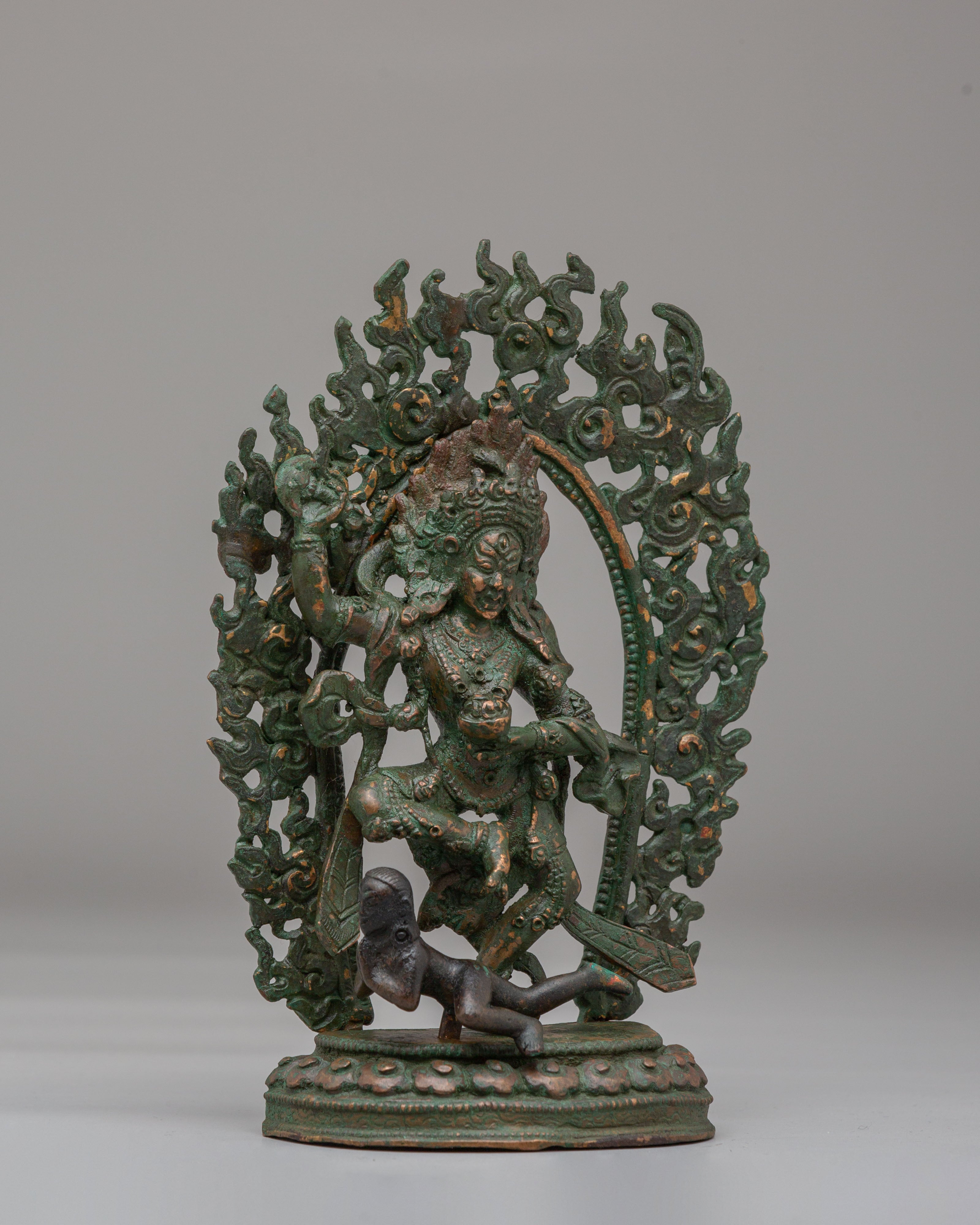 Traditional Buddhist Vajravarahi Statue | Symbol of Fierce Compassion and Transformation