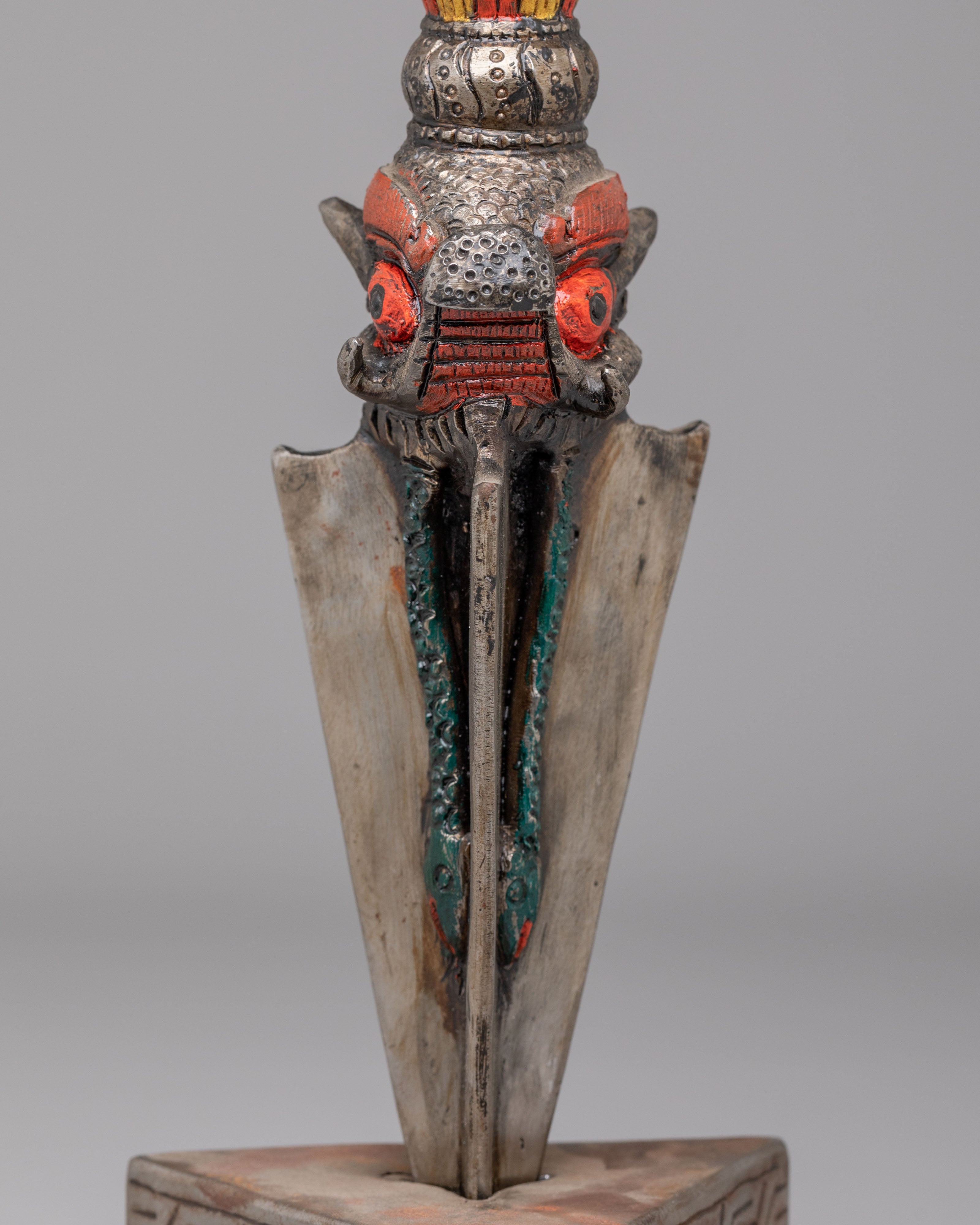 Sacred Tibetan Phurba | Ritual Dagger for Spiritual Practices