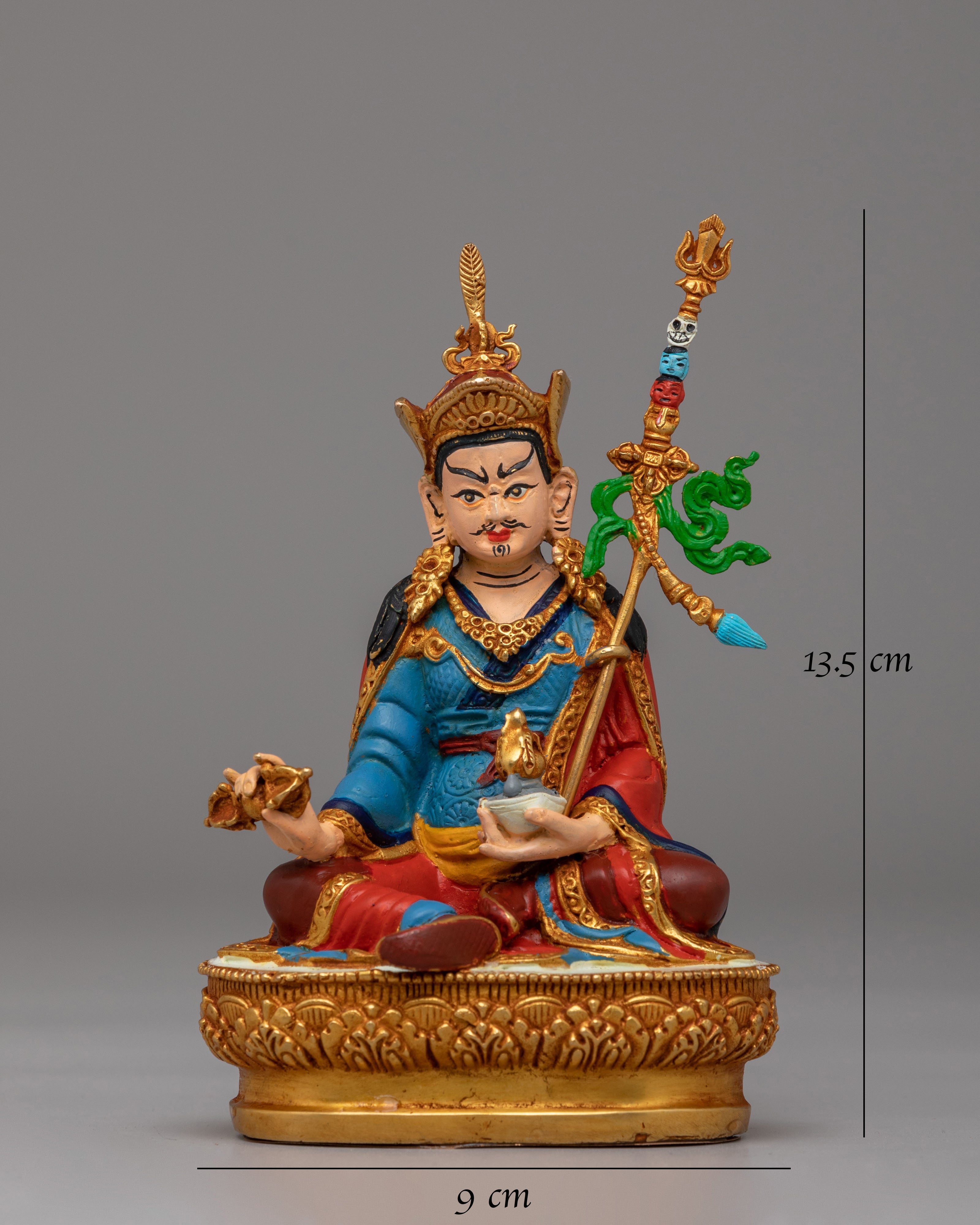 Sacred Guru Rinpoche Divine Statue | Spiritual Home Decor