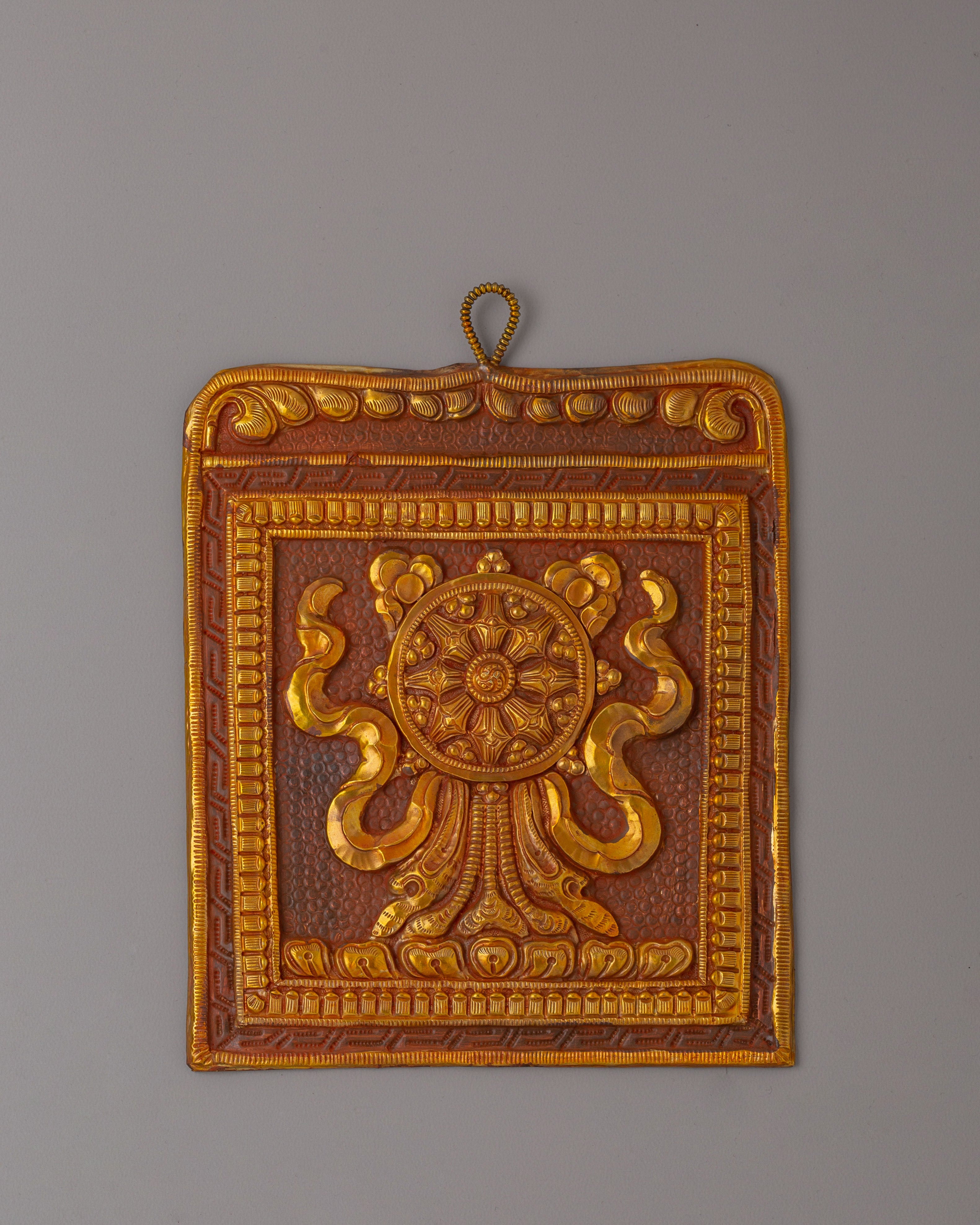Eight Auspicious Symbols Locket | Symbolic Jewelry for Blessings