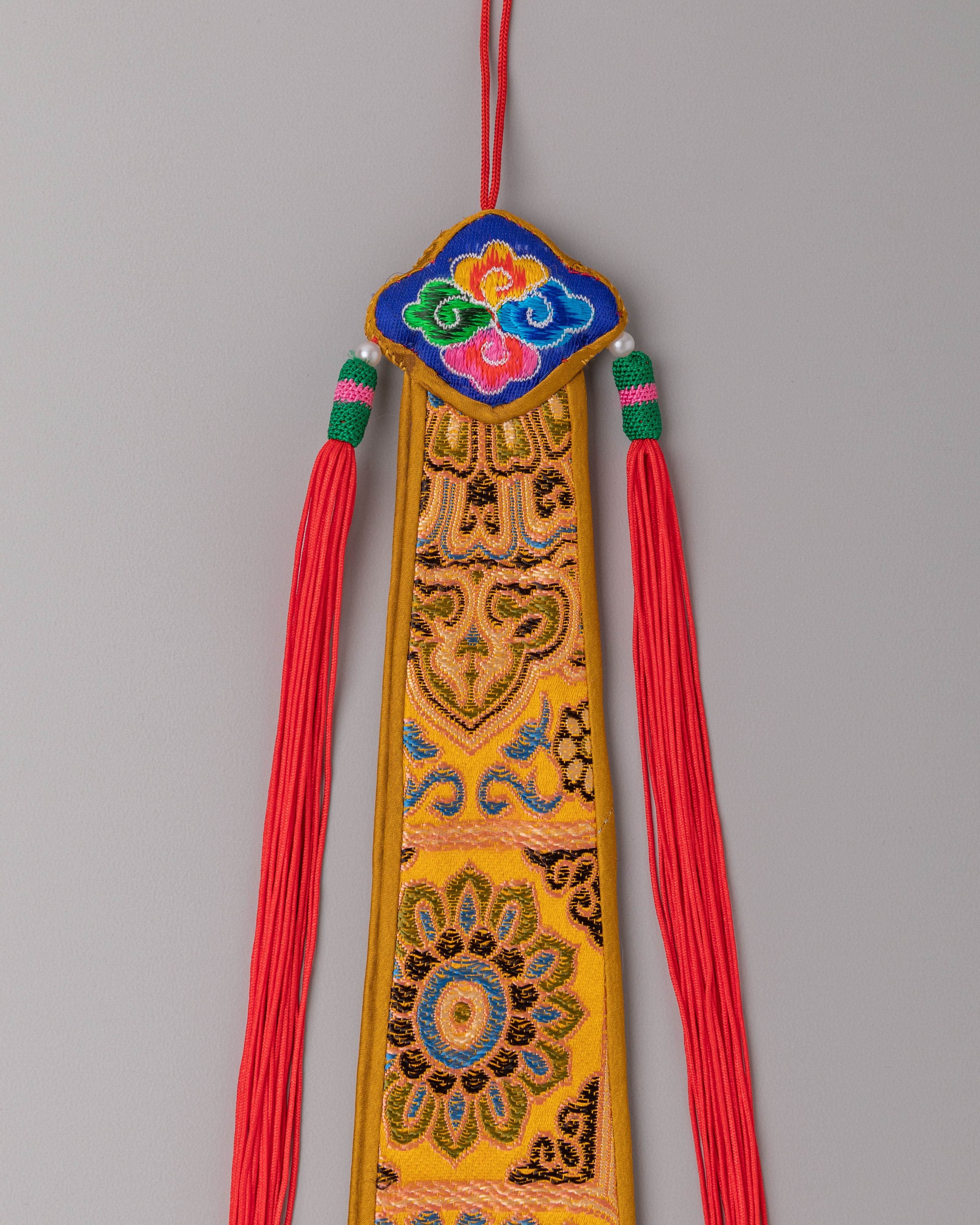Damaru Tail for Buddhist Ritual Instruments | Tibetan Buddhist Drum Ornament