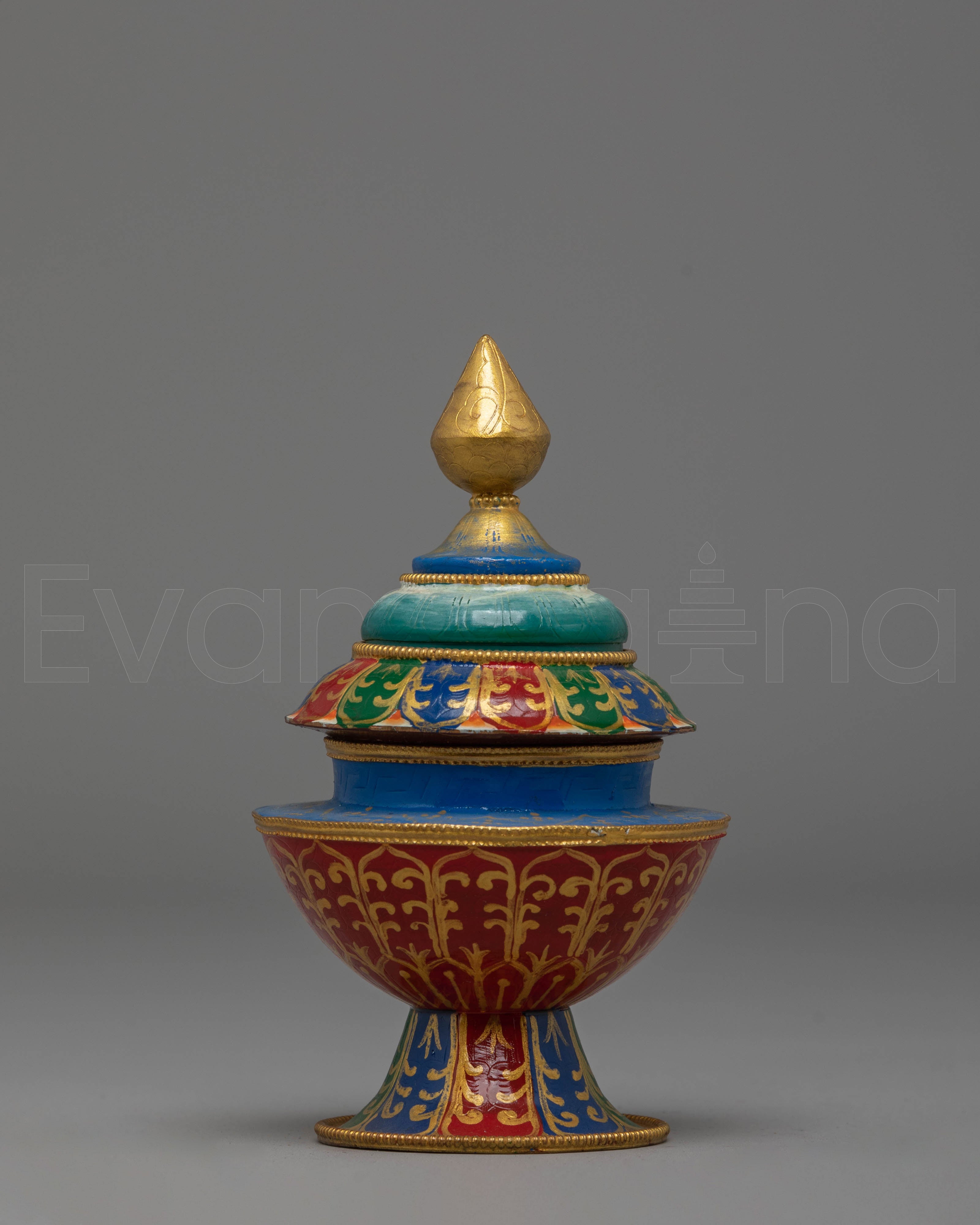 Buddhist Copper Rice Pot | Perfect for Sacred Offerings