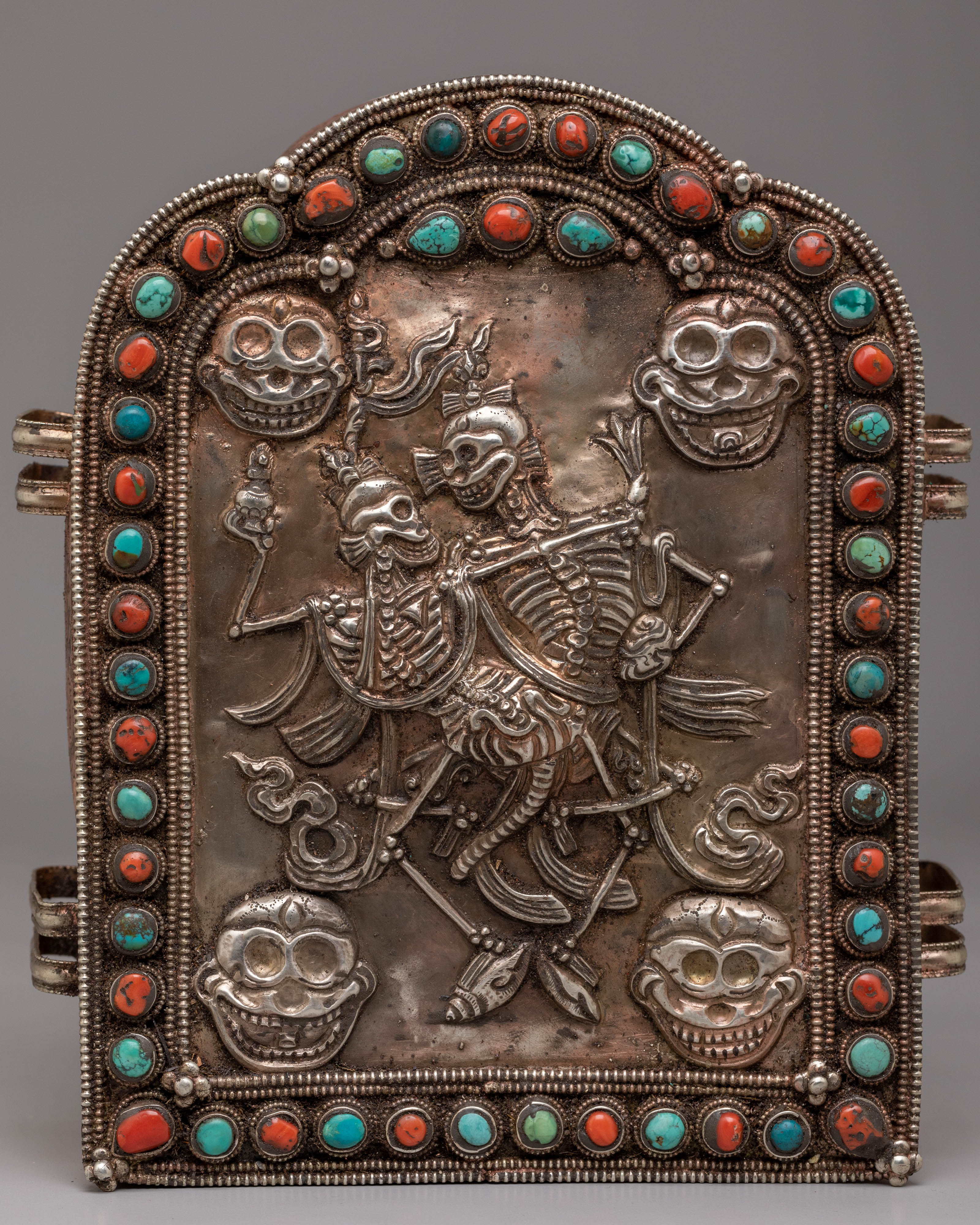 Citipati Design Tibetan Ghau Box | Protective Significance of the Ghau Box