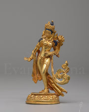 Traditional Standing Tara Sculpture 