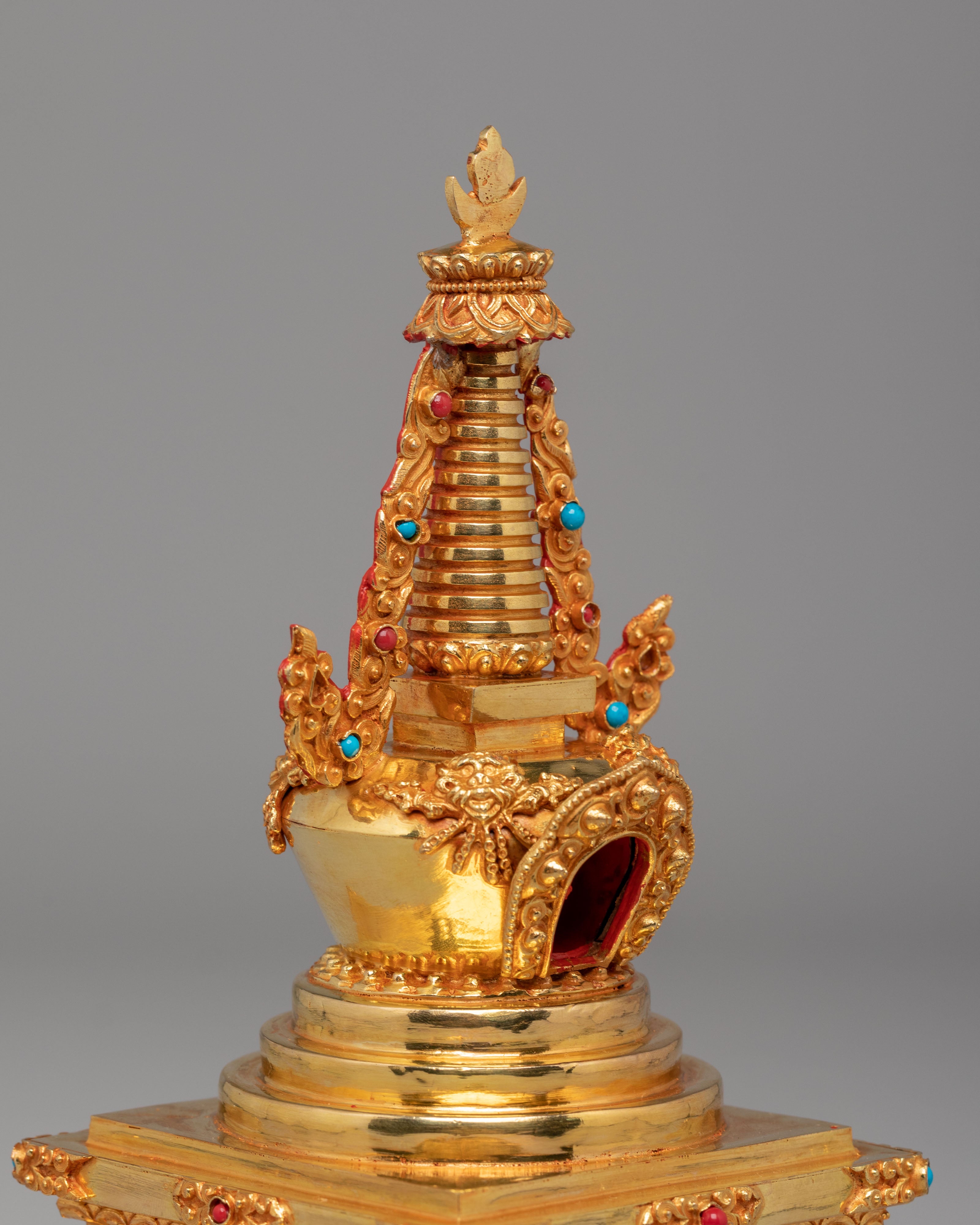 Handmade Stupa of Complete Victory | Symbol of Enlightenment