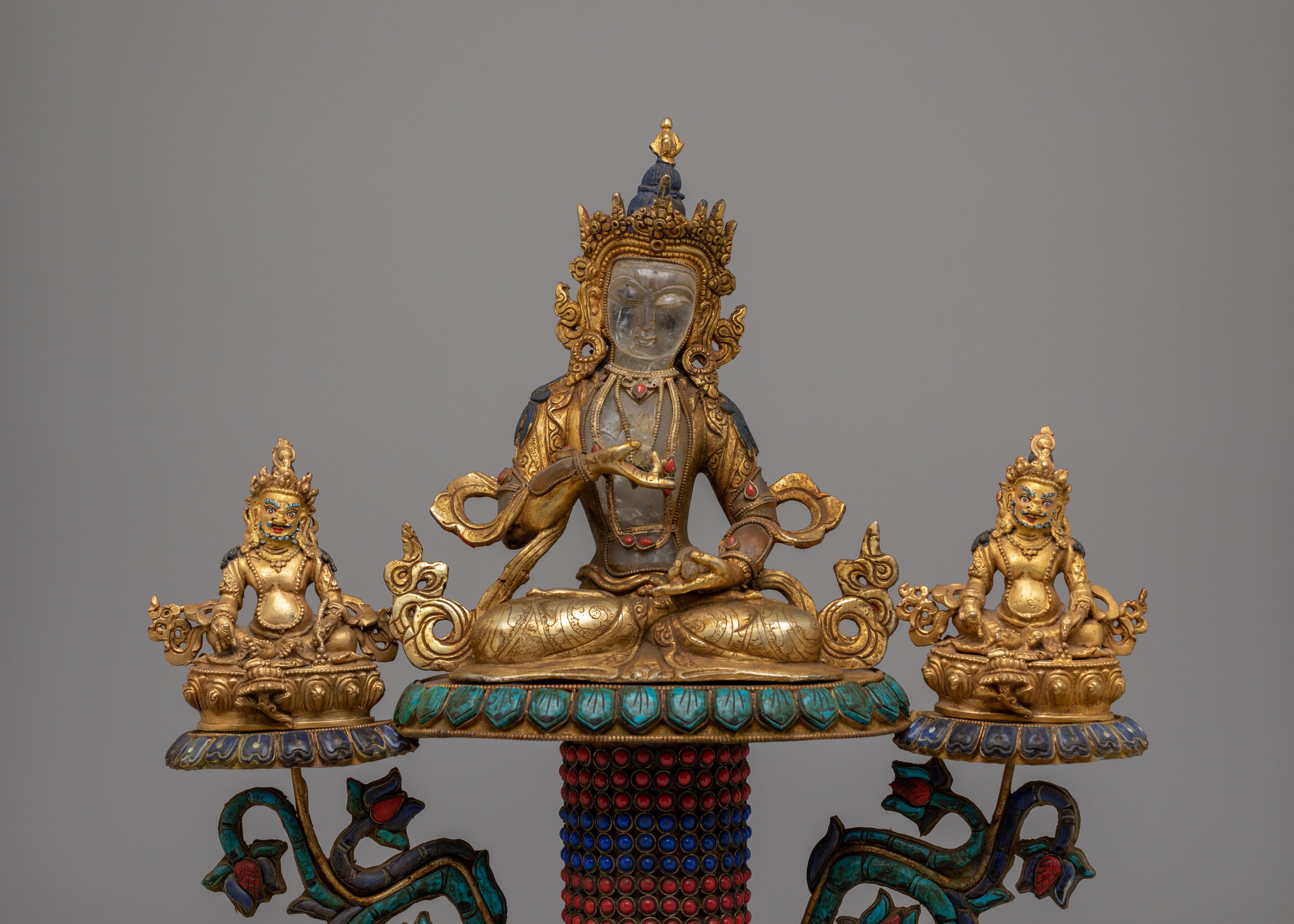 Himalayan Vajrasattva Statue |  Vajrasattva With Dzambhala
