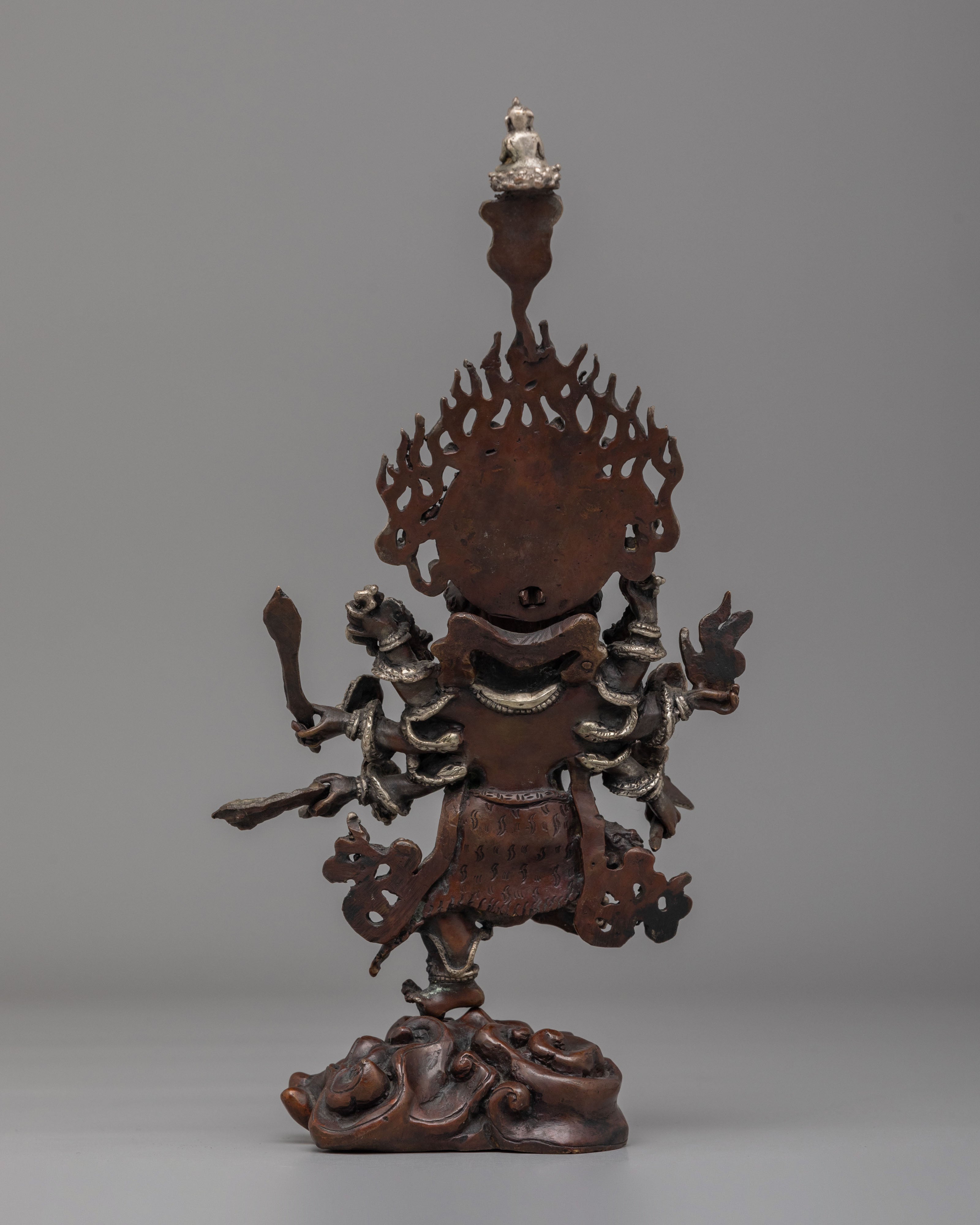 Uchusma Buddhist Protective Deity Statue | Tibetan Vajrayana Art