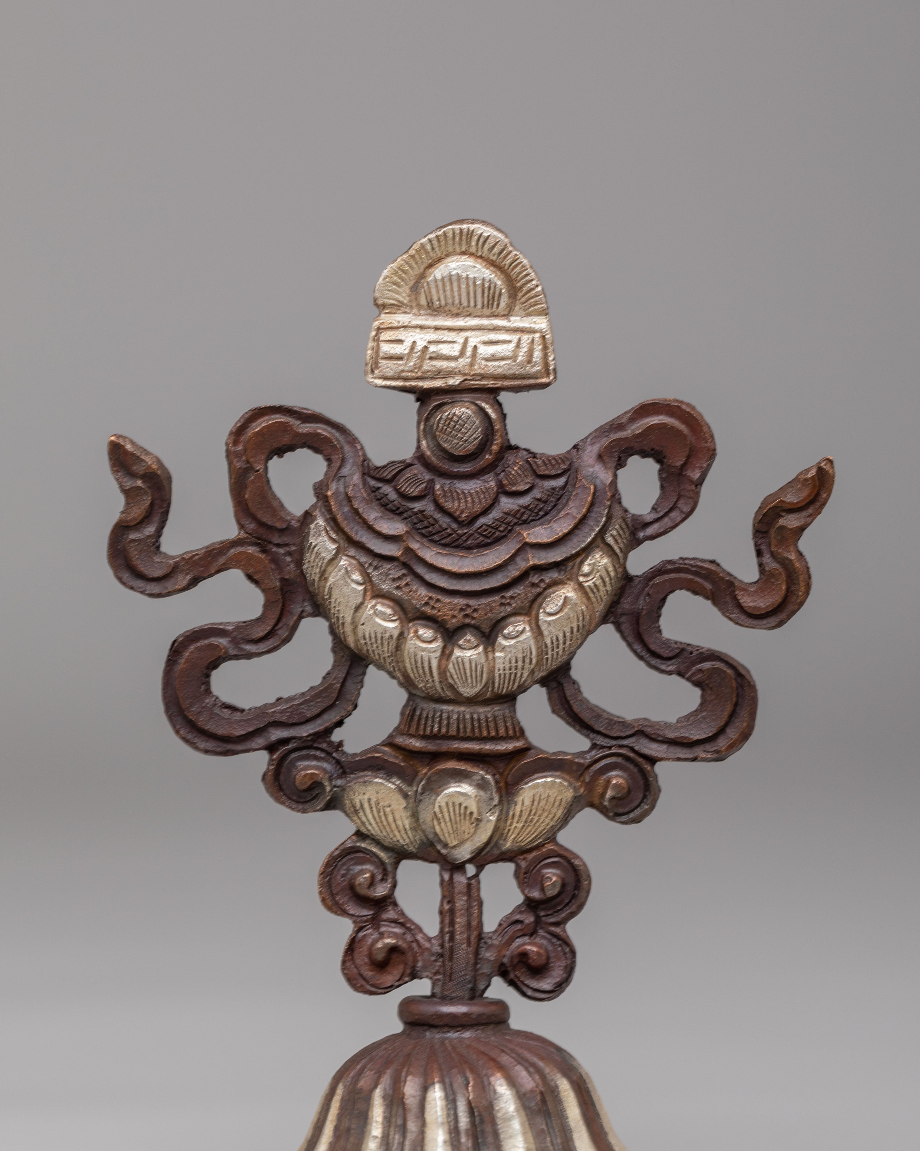 Decorative Ashtamangala Ritual Set | Tibetan Buddhist Sacred Art