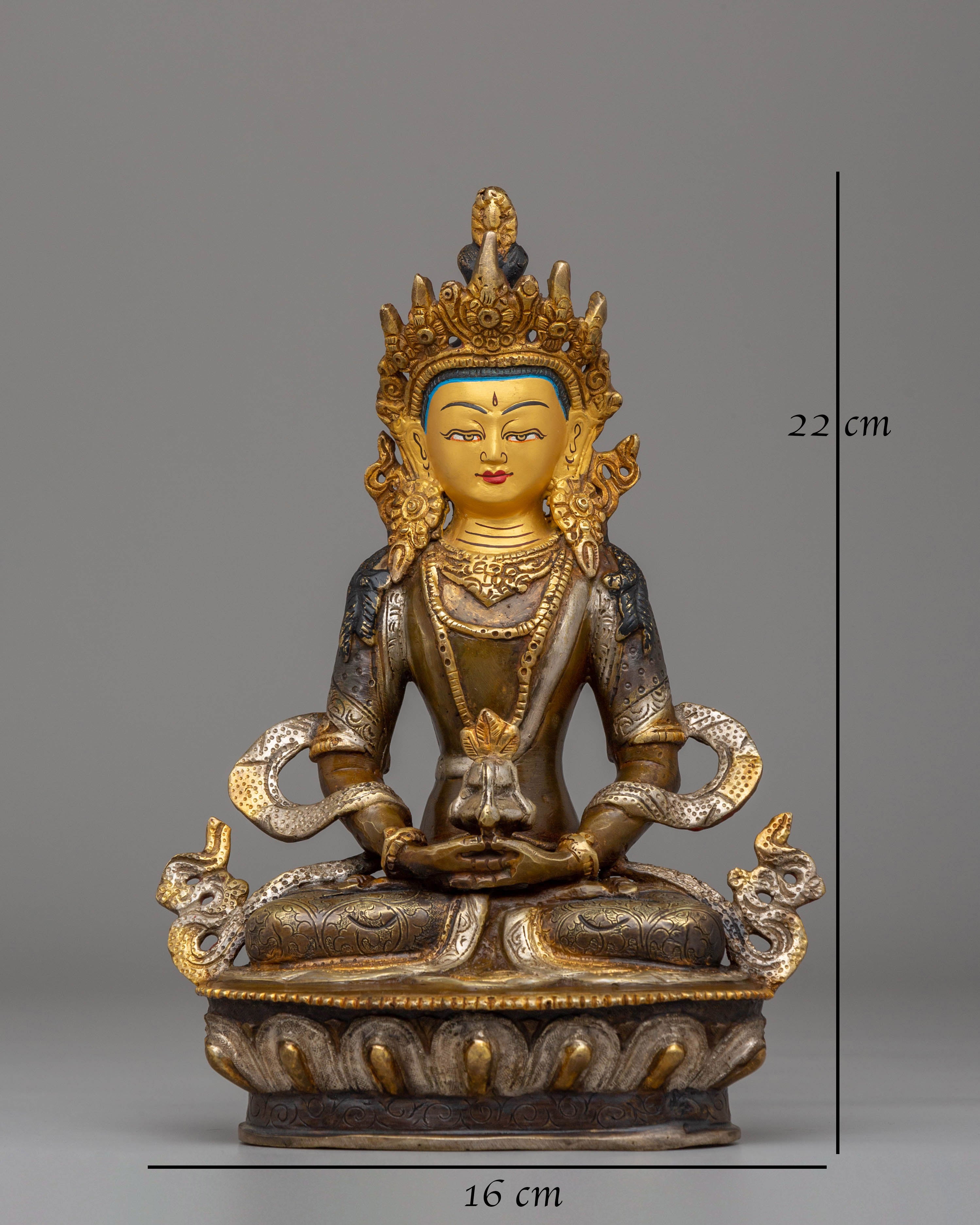 Handcrafted Amitayus Statue | The Buddha of Infinite Life