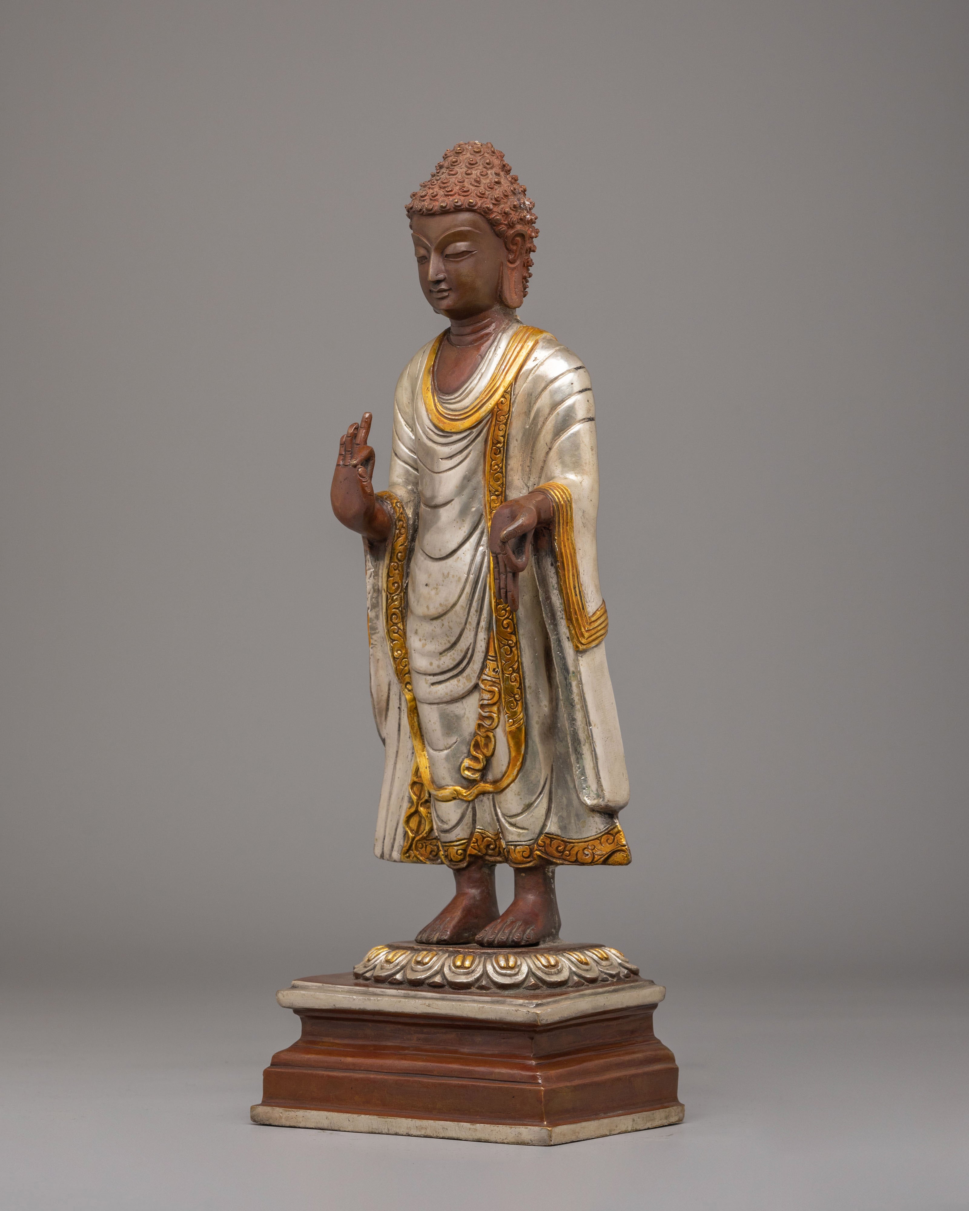 Lamp Bearer dipankara Buddha Statue  | Tibetan Gelug Master Tsongkhapa