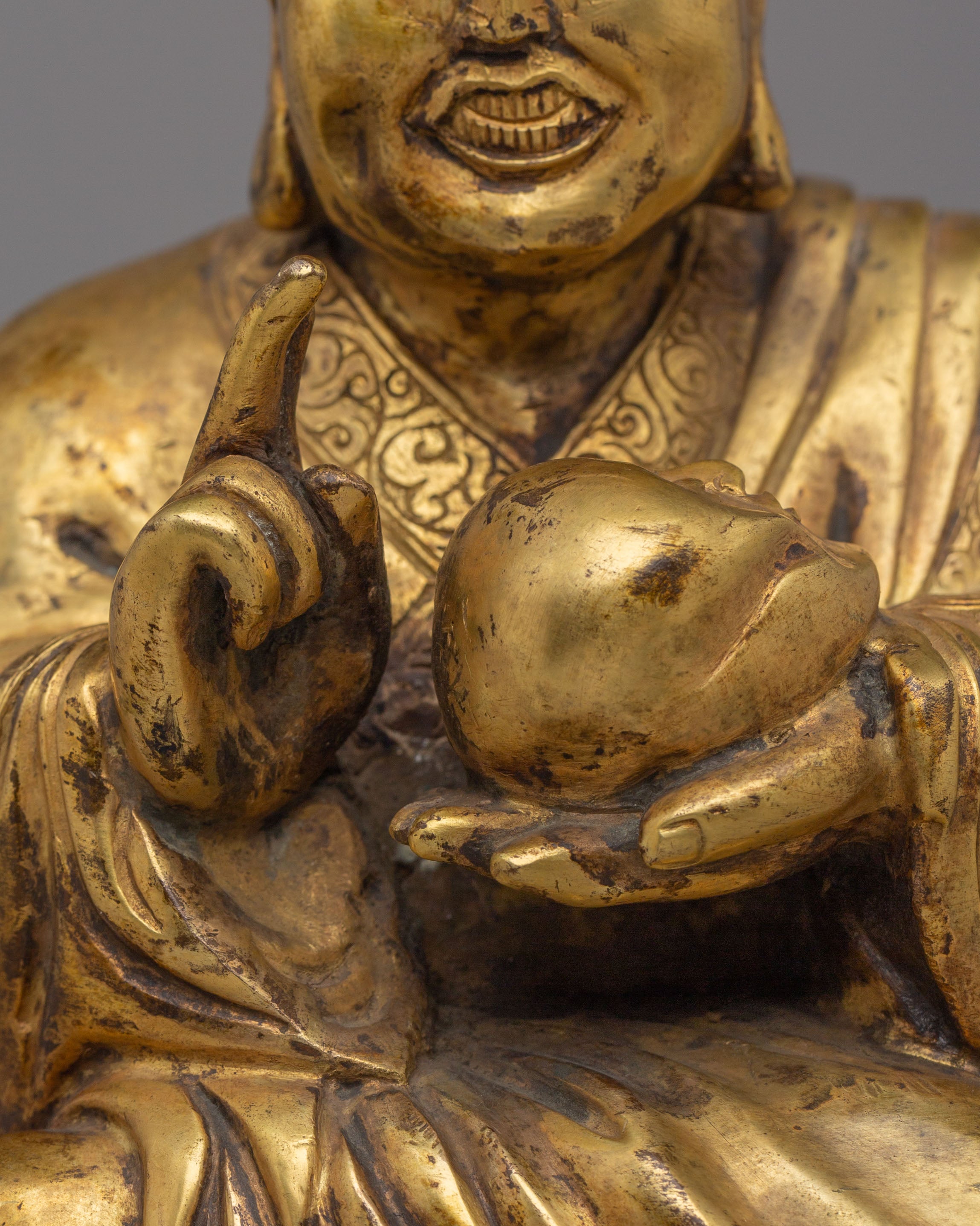 Sacred Laughing Buddha Statue | Symbol of Happiness and Abundance
