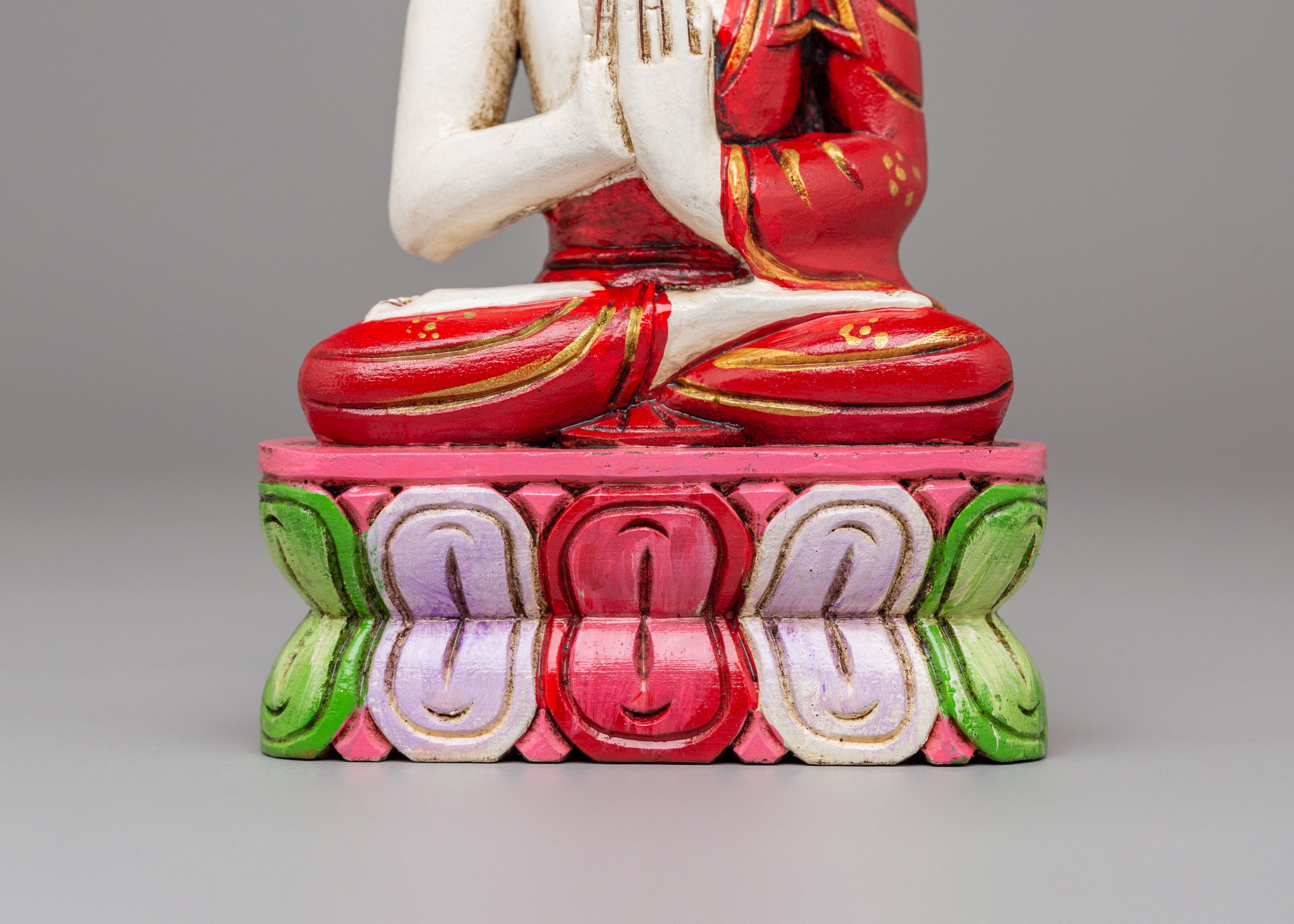 Sacred Cosmic Buddha Vairocana Statue | Spiritual Buddha Figurine