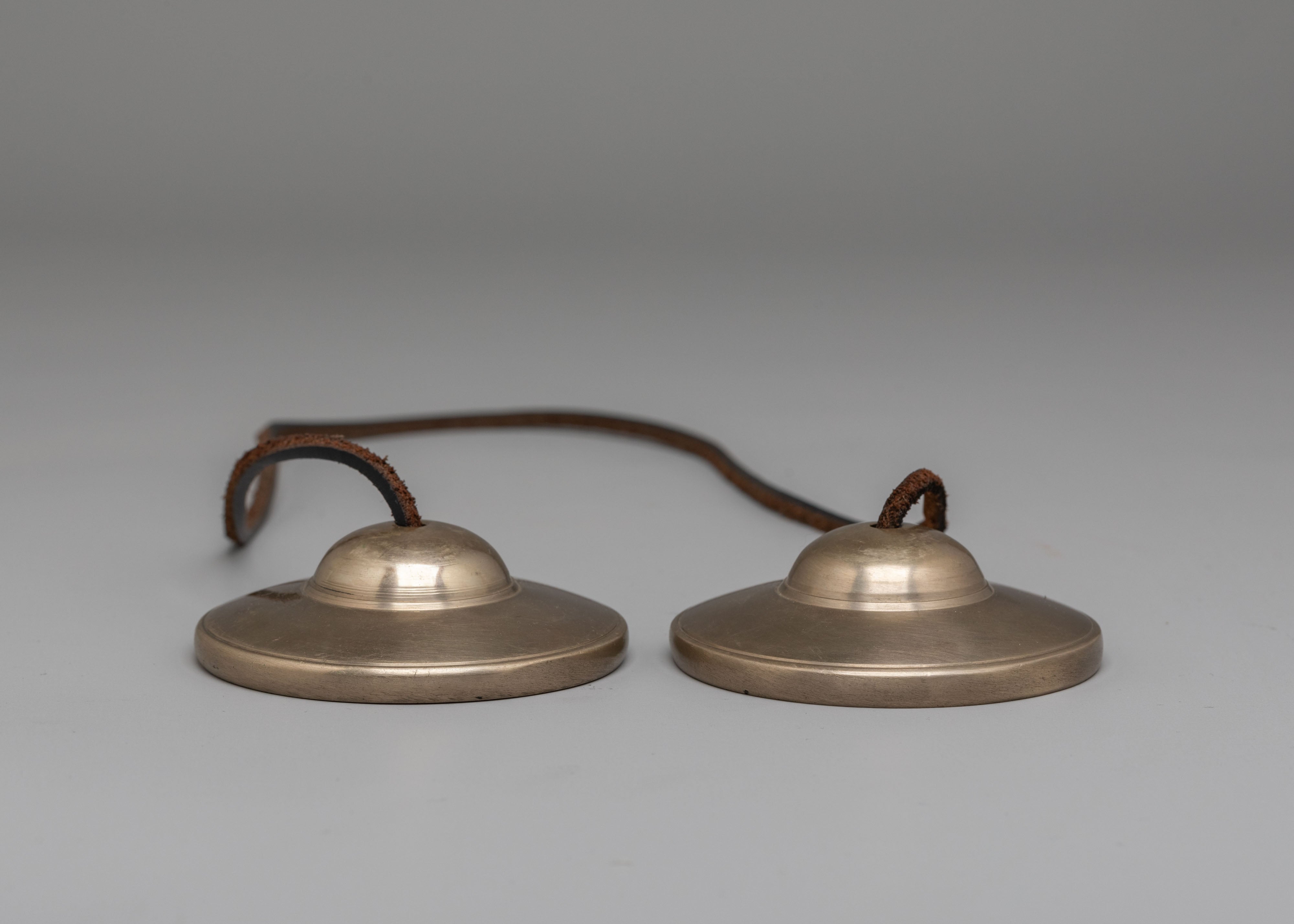 Sacred Buddhist Tingsha Meditation Tool | Bronze Tibetan Meditation Cymbals