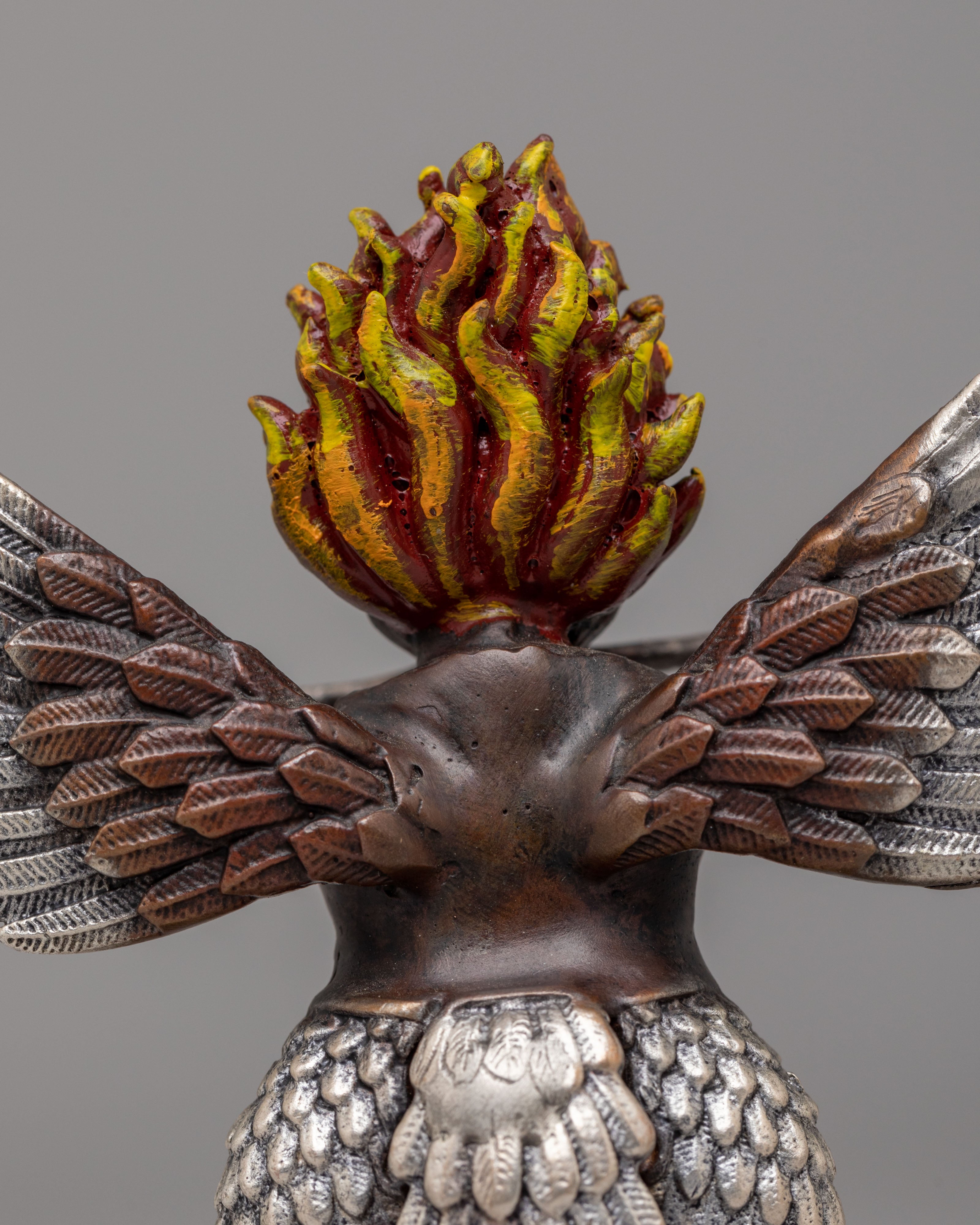 Mythical Garuda Bird Statue | Mythological Guardian Bird Figurine