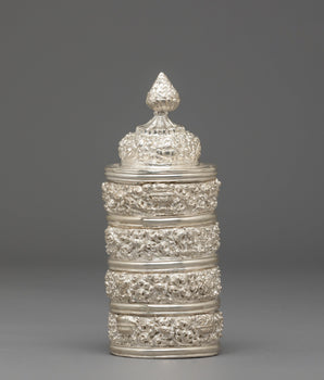 Traditional Rice Offering Pot for Puja and Ceremonies