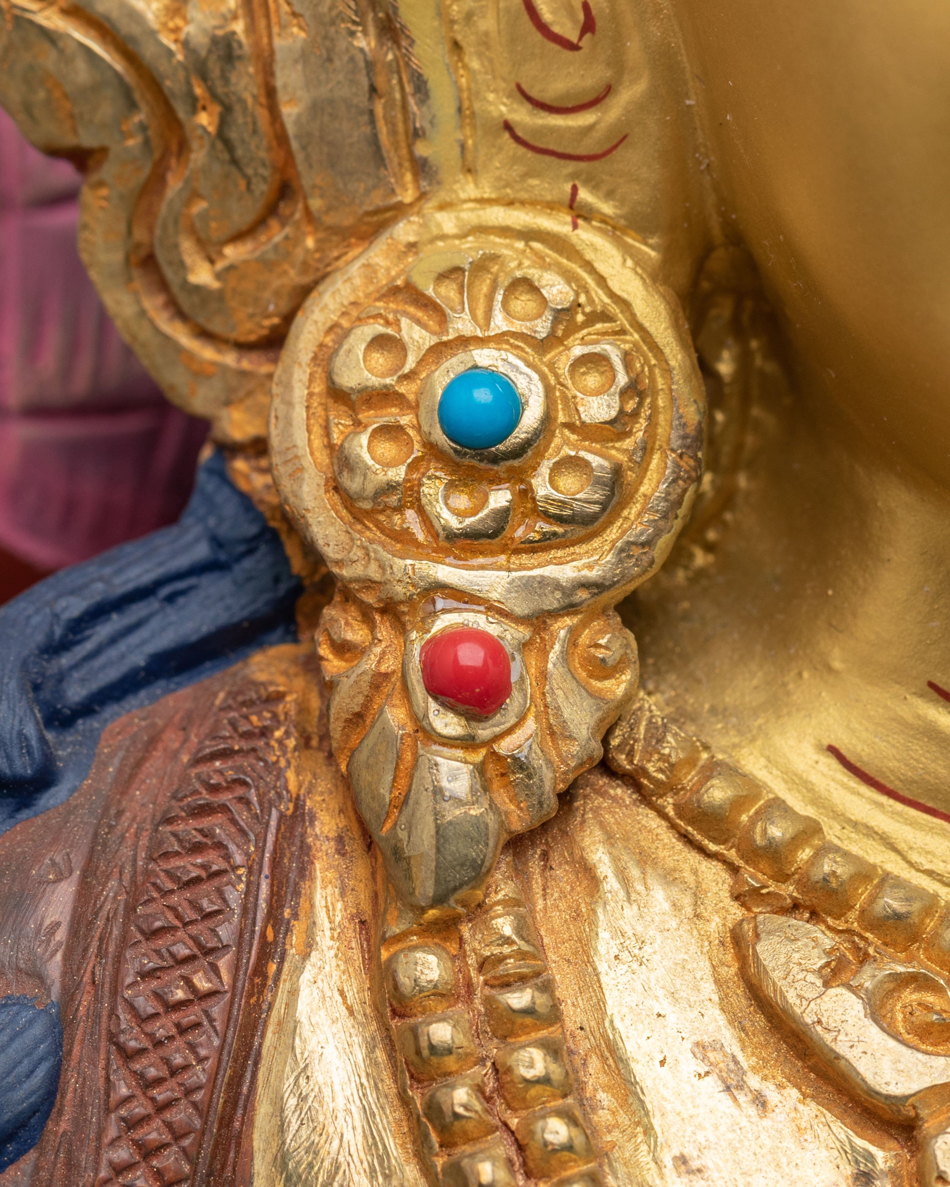 Traditional Bishnu Altar Statue | Spiritual Home Decor