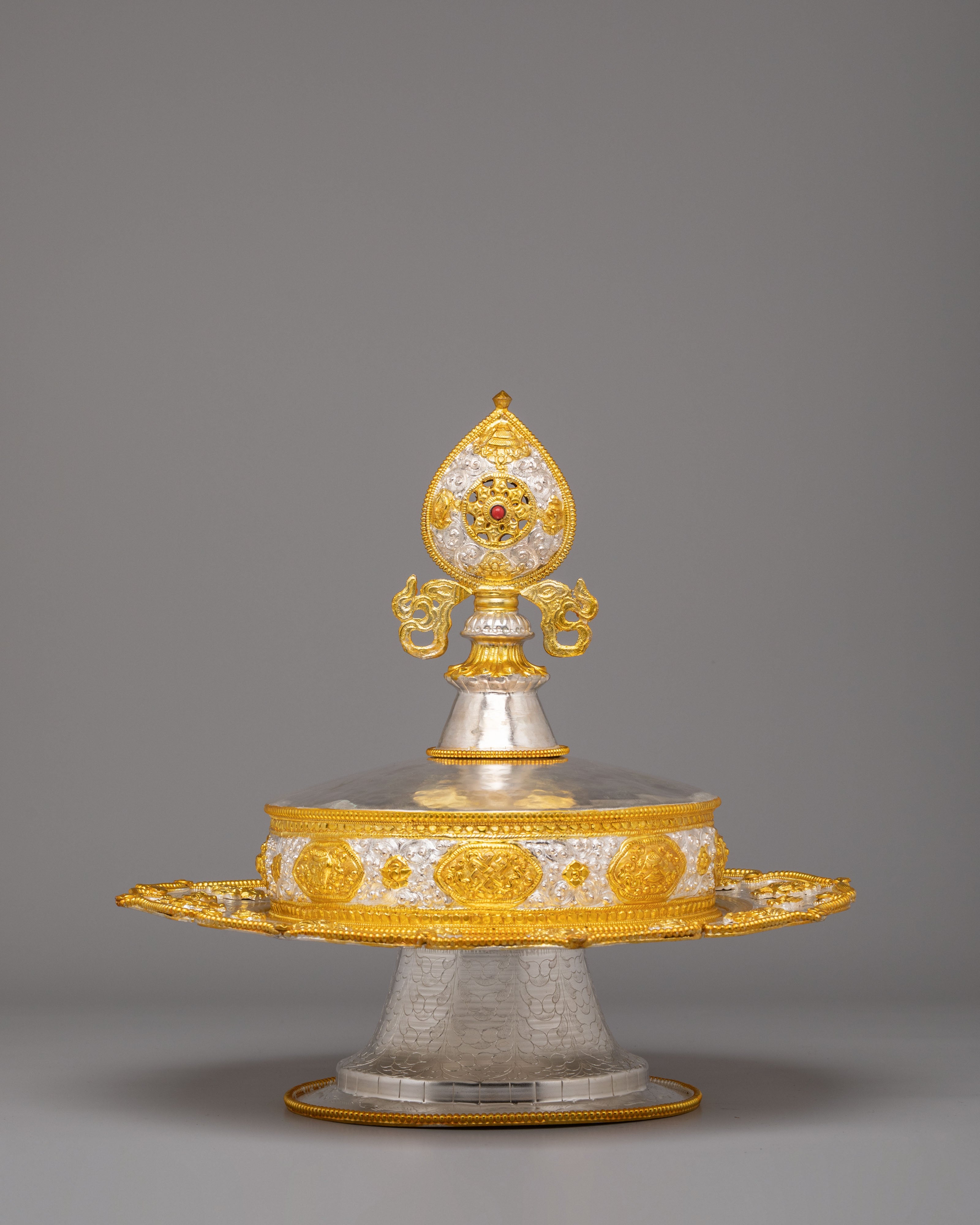 Buddhist Ritual Mandala Offering | Sacred Art for Meditation & Devotion