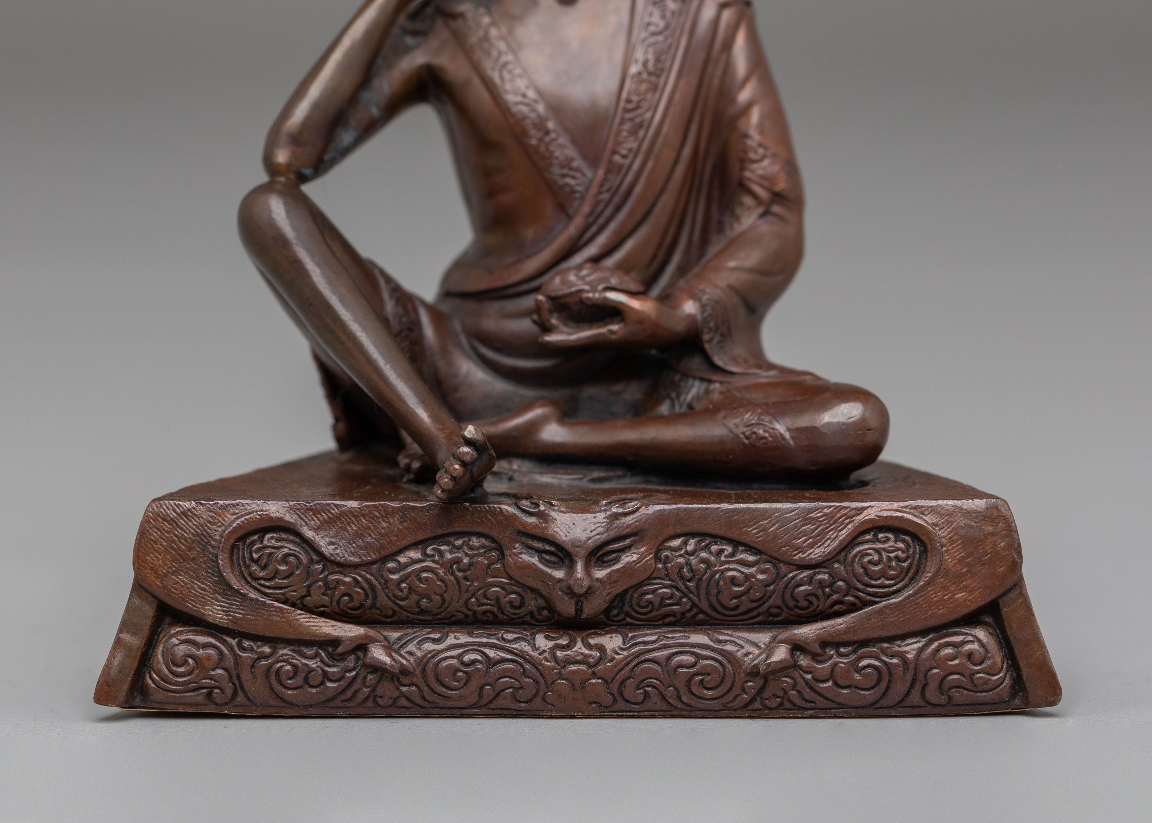 Milarepa Handcrafted Buddhist Statue | Meditation and Spiritual Home Decor