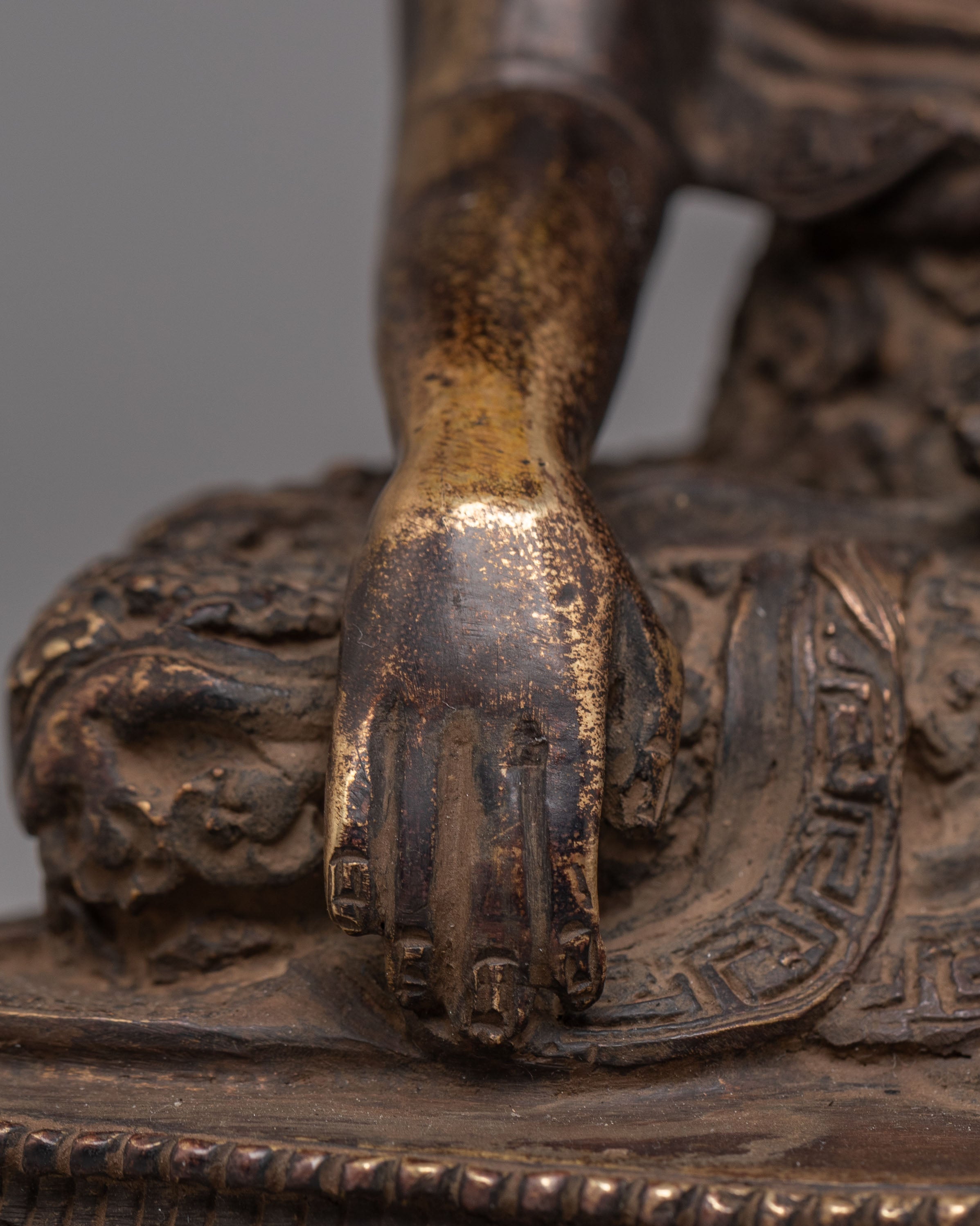 Sacred Shakyamuni Buddha Deity Statue | Handcrafted Buddha Figurine