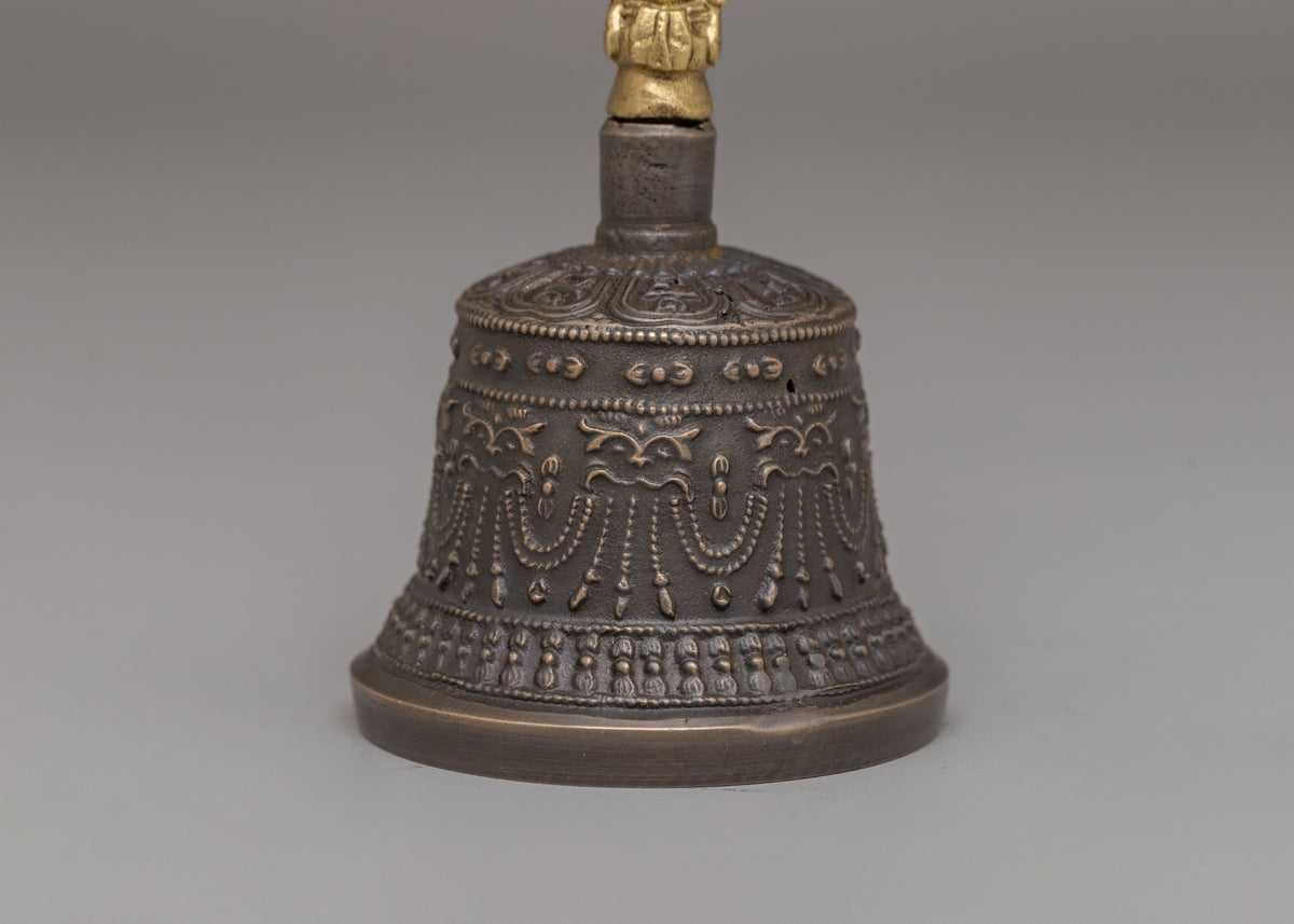 Sacred Vajra and Bell Set | Tibetan Ritual Tools