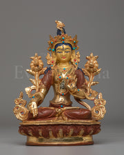 White Tara Statue for Altar