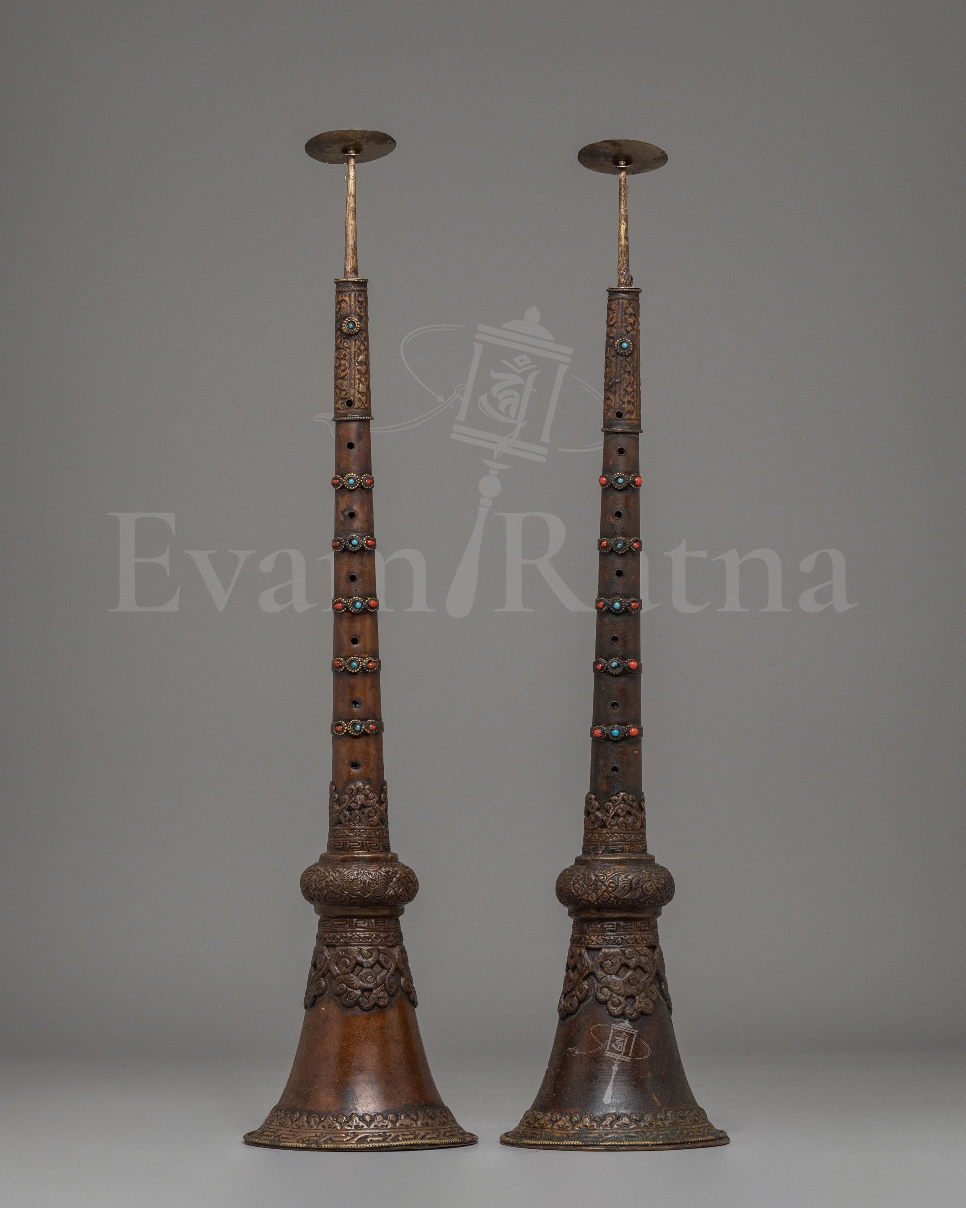 Tibetan Ritual Gyaling Set